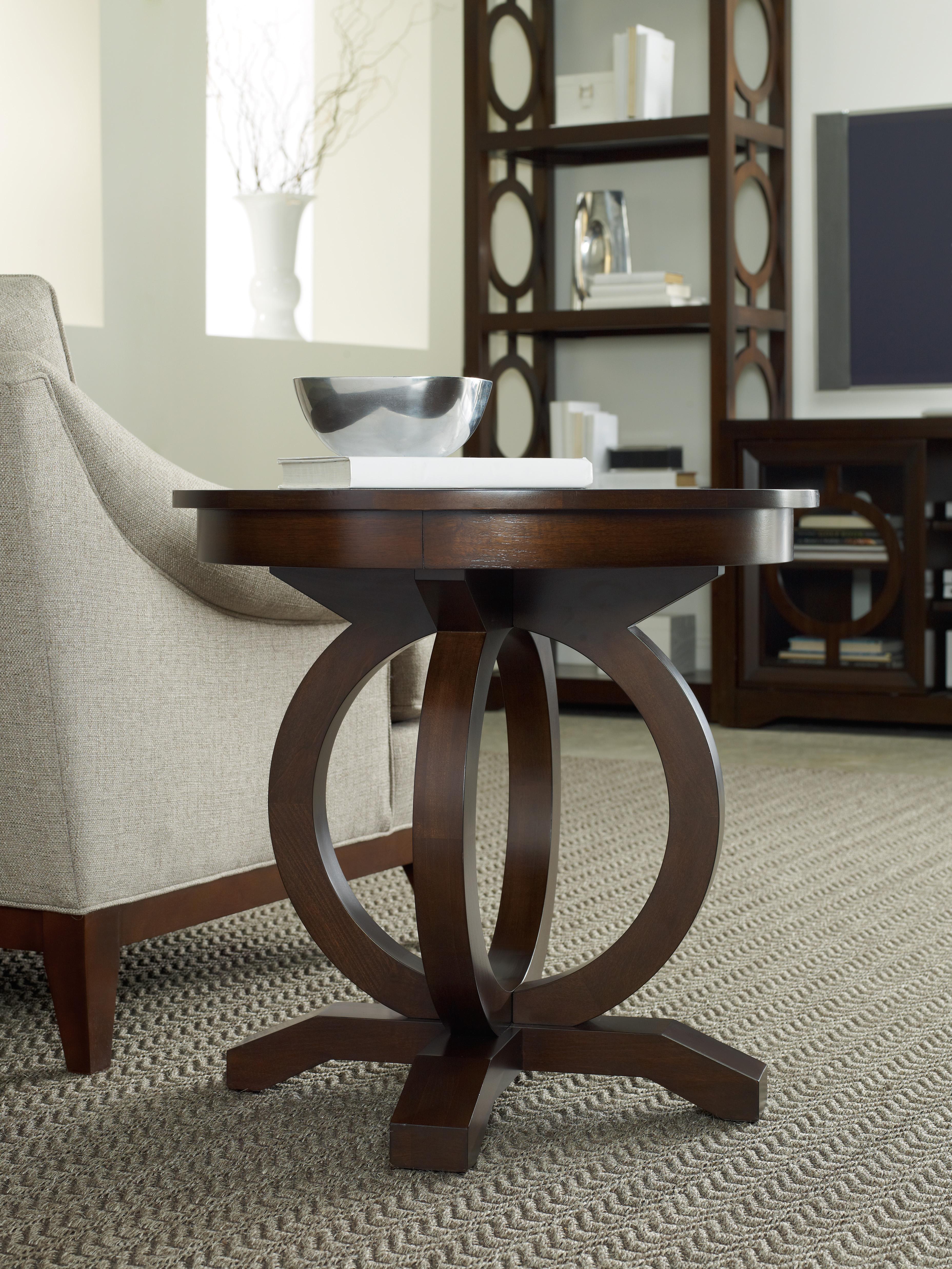 Kinsey Round End Table - Luxury Home Furniture (MI)
