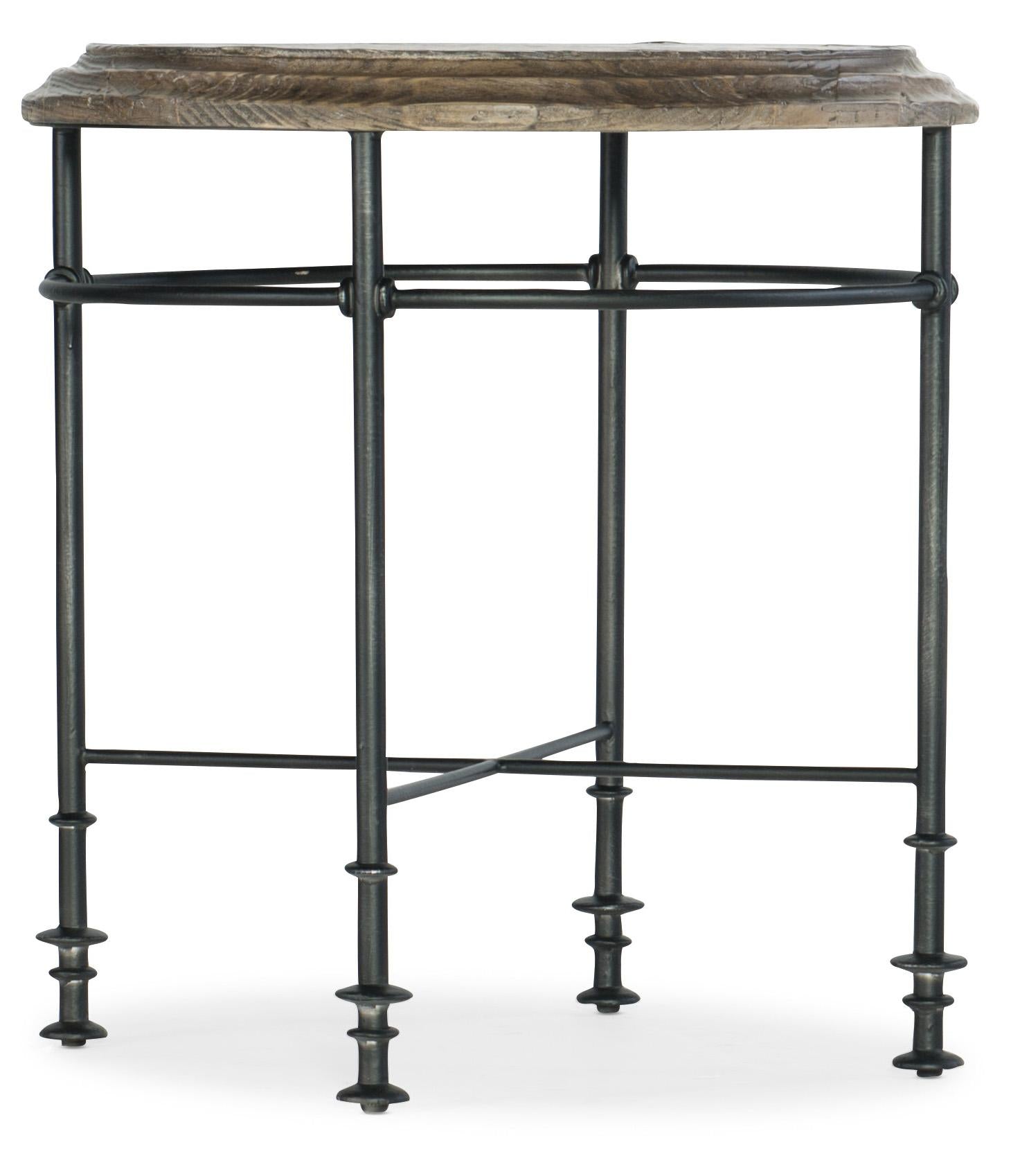 La Grange Faison Round End Table - Luxury Home Furniture (MI)