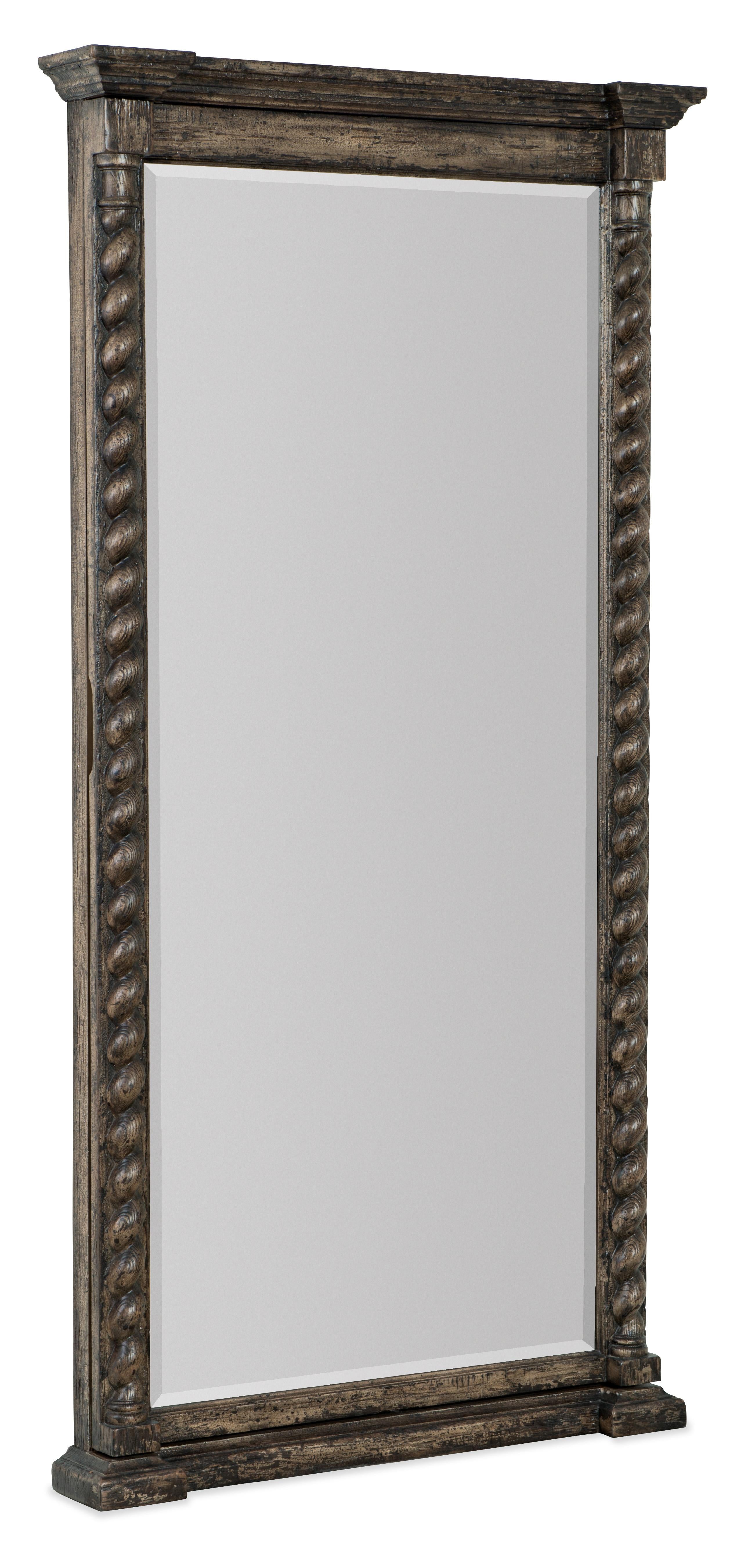 La Grange Vail Floor Mirror w/Jewelry Storage - Luxury Home Furniture (MI)