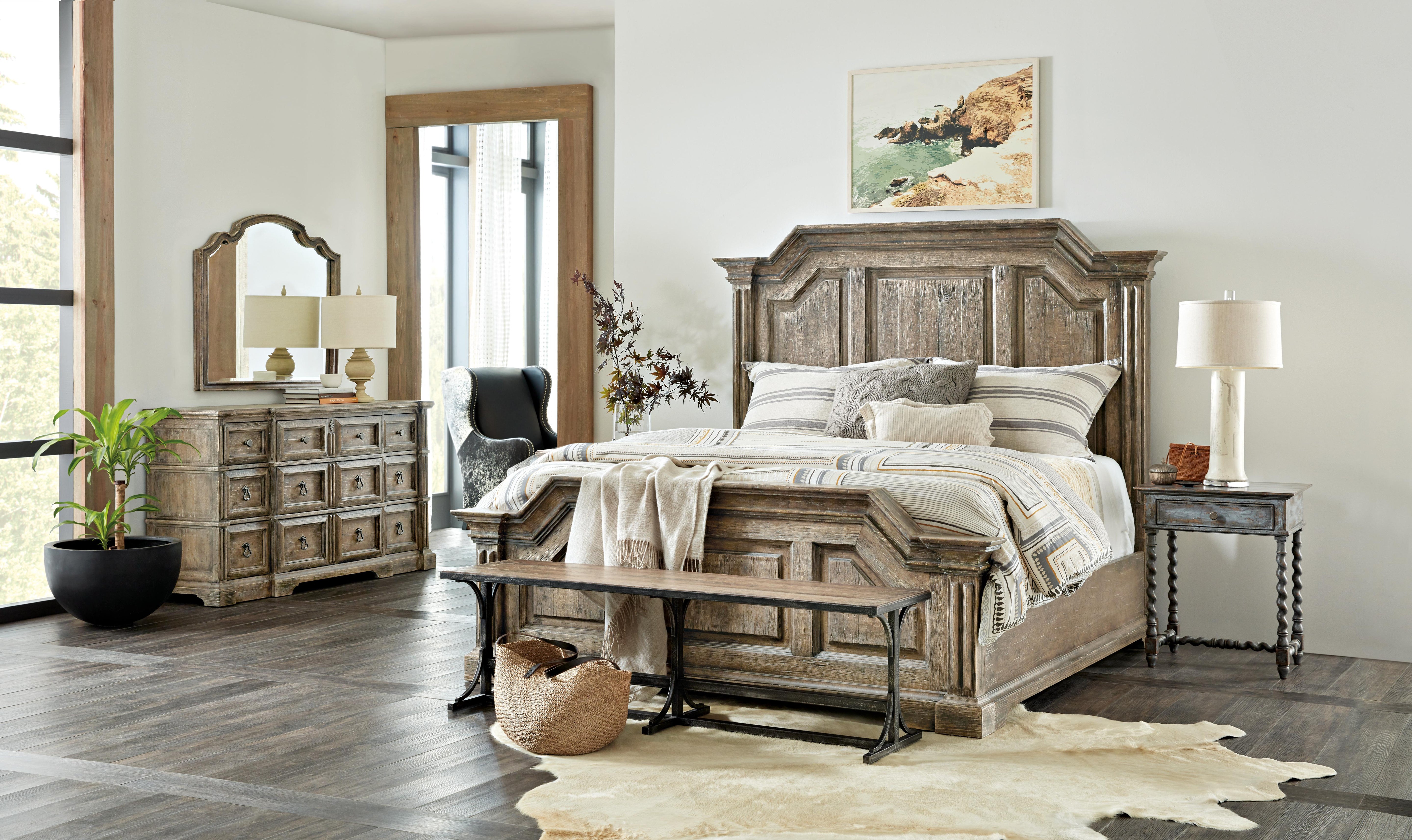 La Grange Bradshaw California King Panel Bed - Luxury Home Furniture (MI)