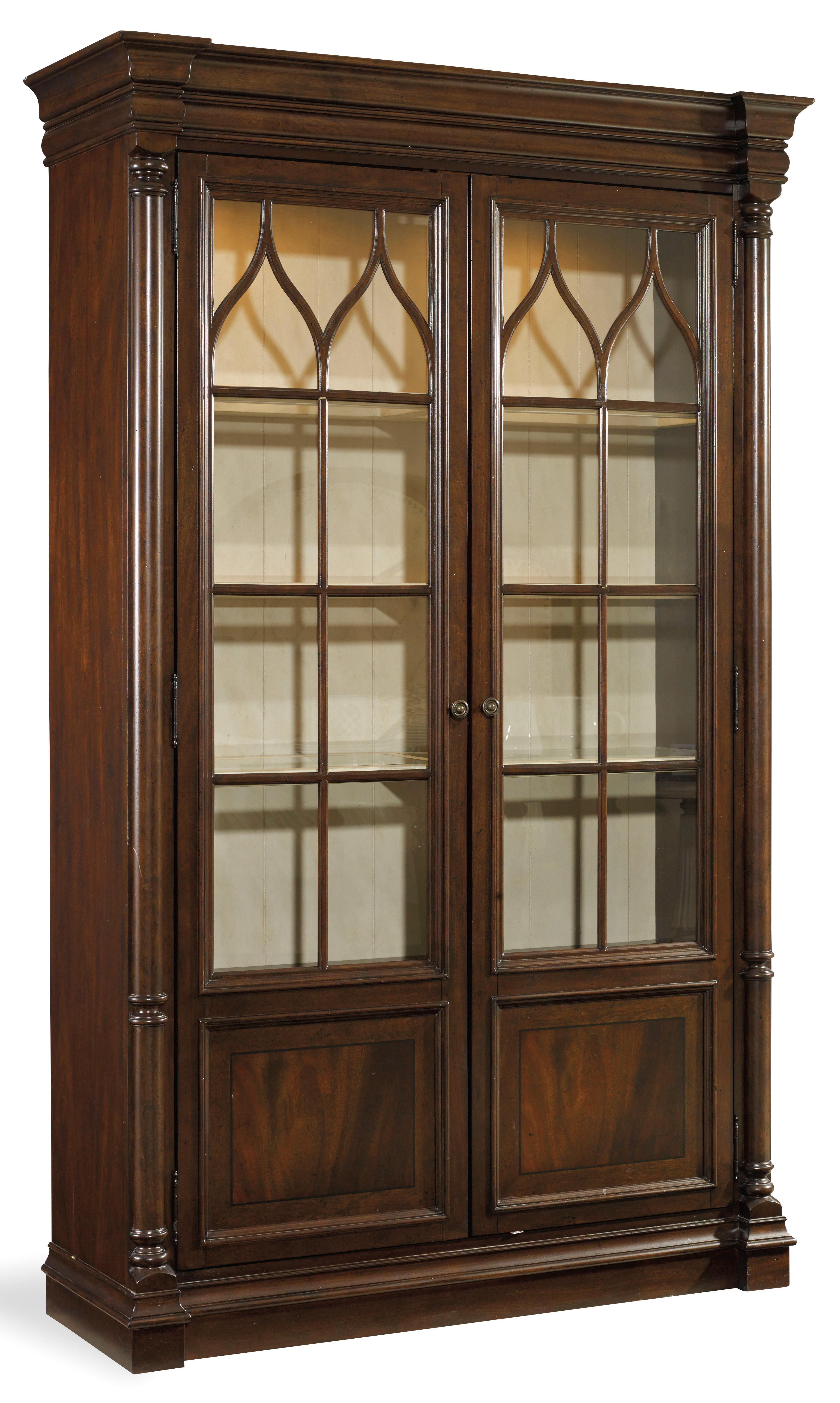 Leesburg Display Cabinet - Luxury Home Furniture (MI)