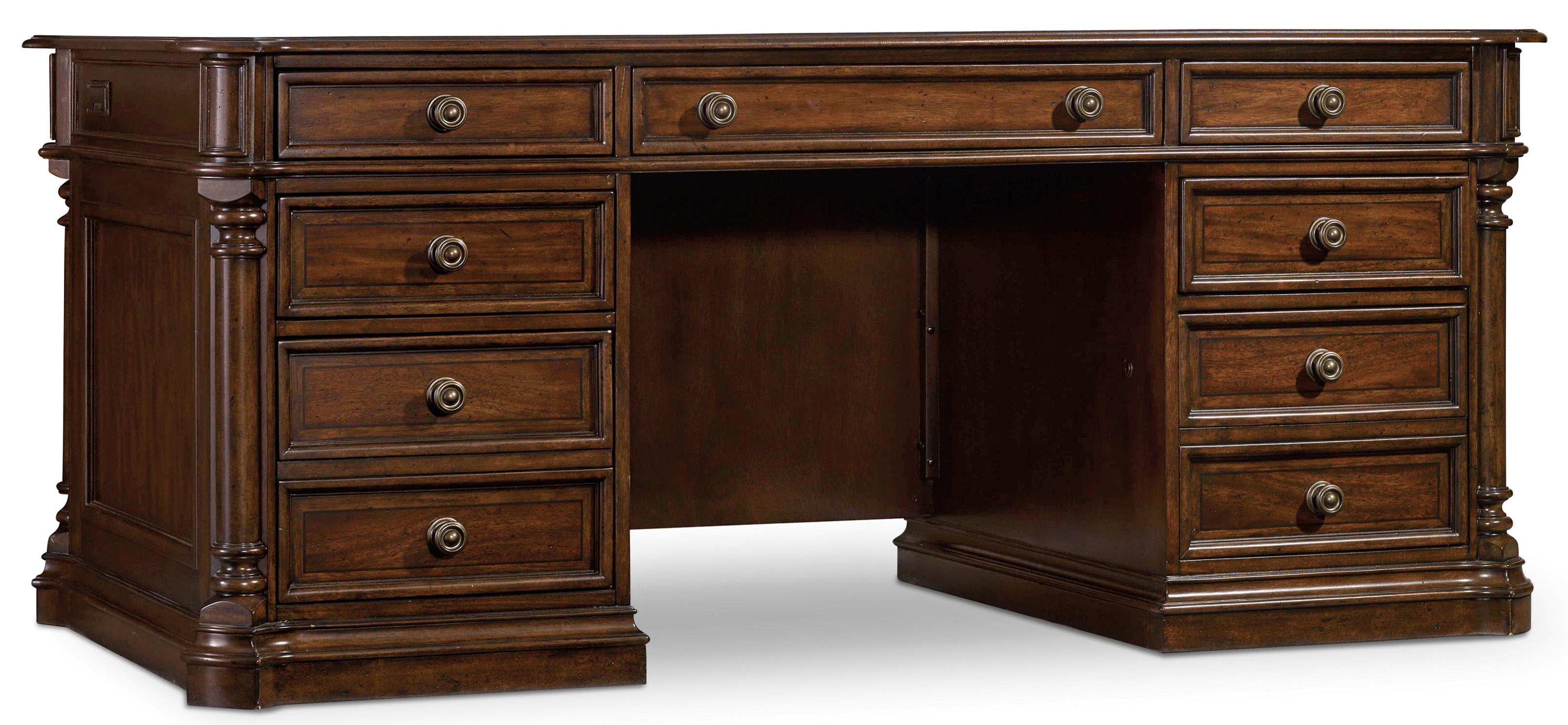 Leesburg Executive Desk - Luxury Home Furniture (MI)