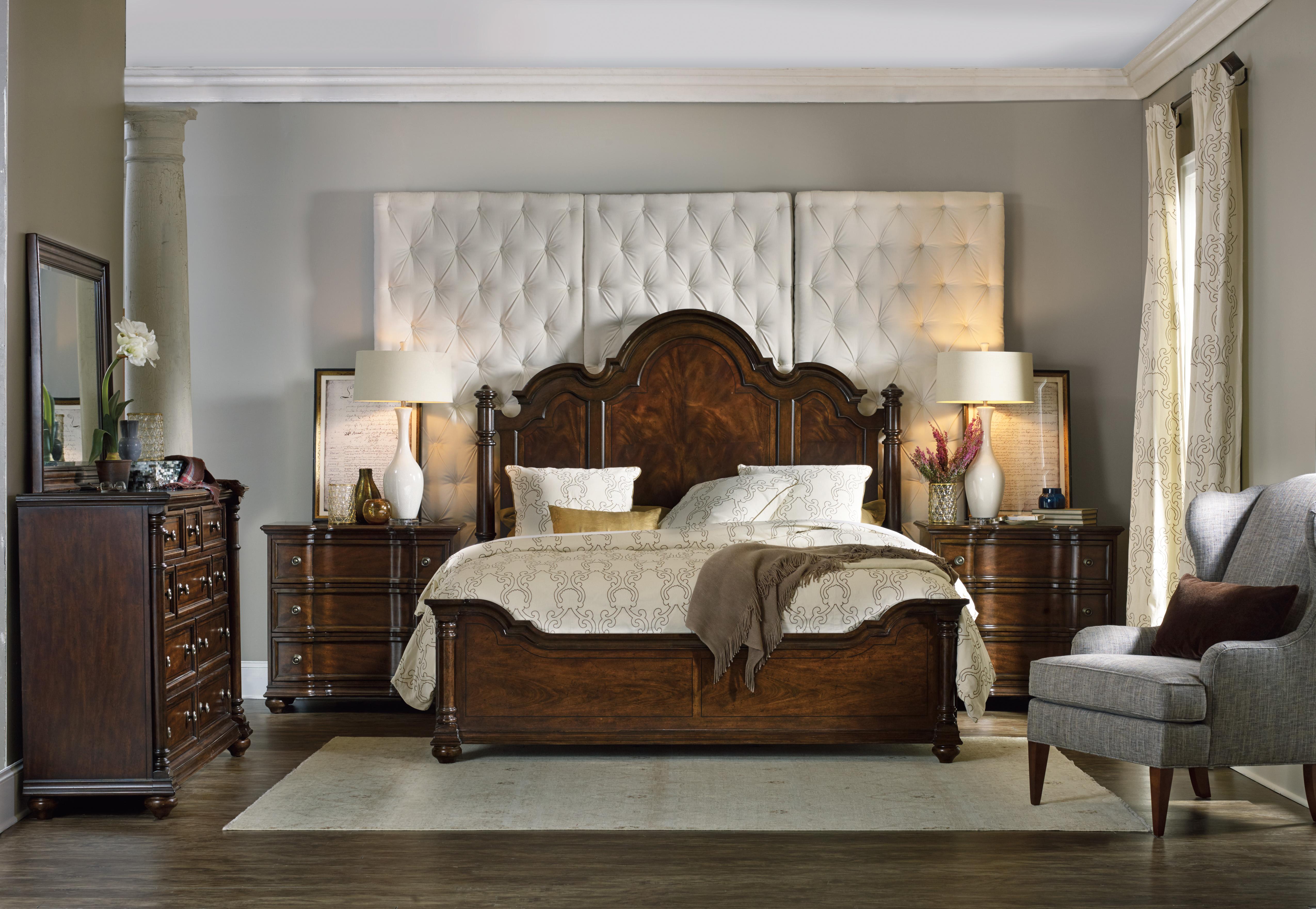 Leesburg California King Poster Bed - Luxury Home Furniture (MI)