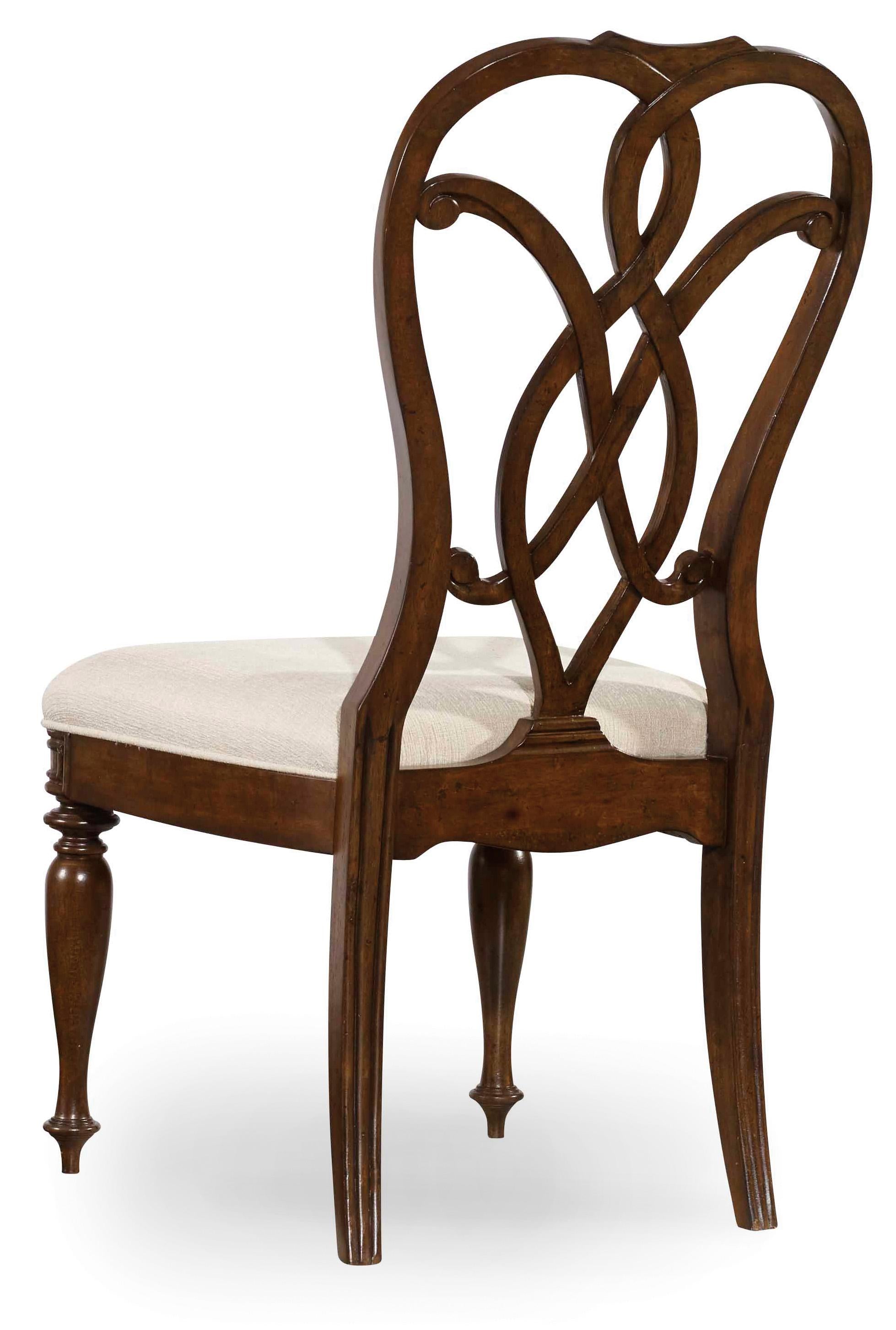 Leesburg Splatback Side Chair - 2 per carton/price ea - Luxury Home Furniture (MI)