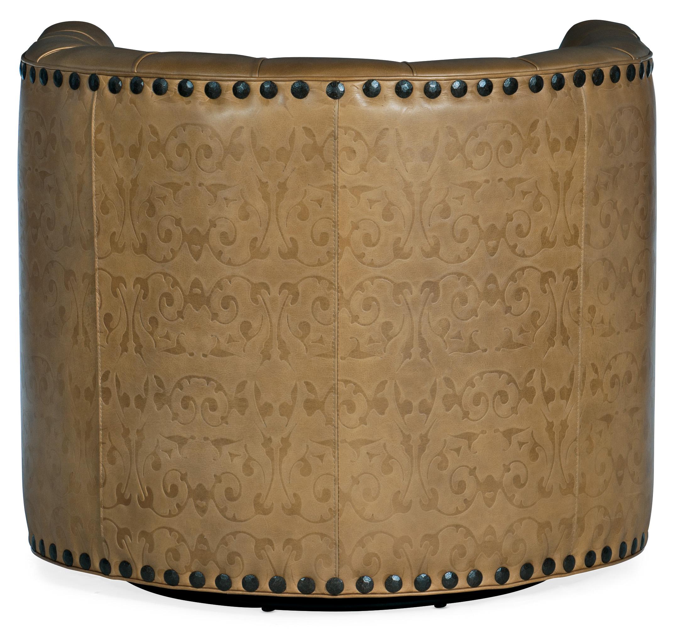 Lennox Tufted Swivel Chair - Luxury Home Furniture (MI)