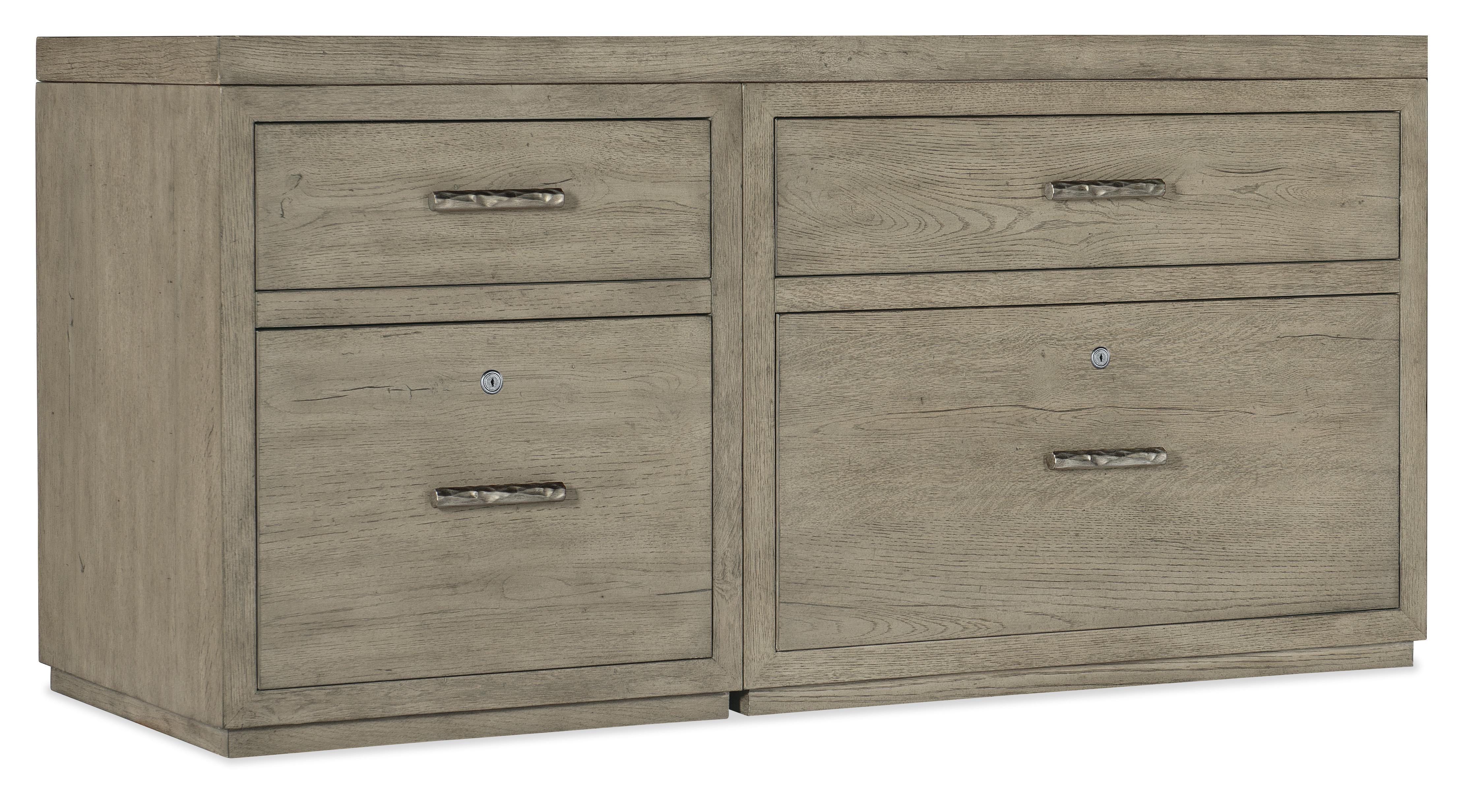 Linville Falls 60" Credenza with File and Lateral File - Luxury Home Furniture (MI)