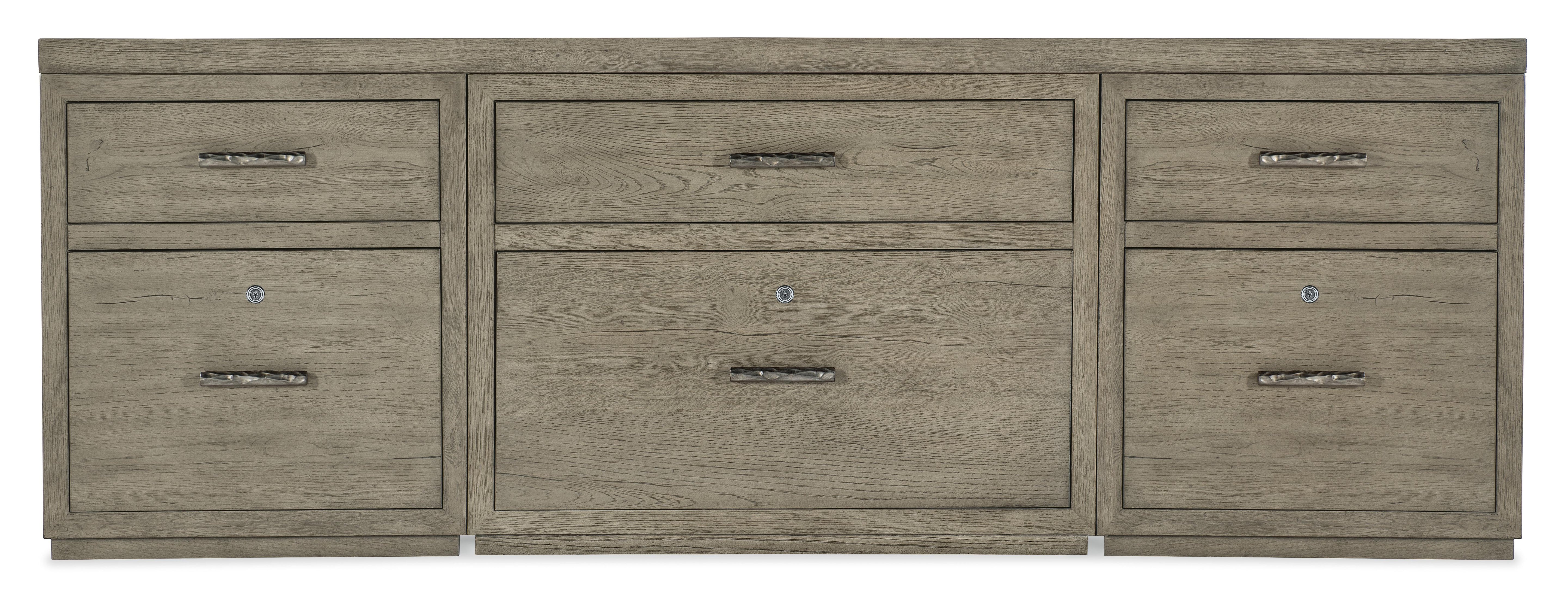 Linville Falls 84" Credenza with Two Files and Lateral File - Luxury Home Furniture (MI)