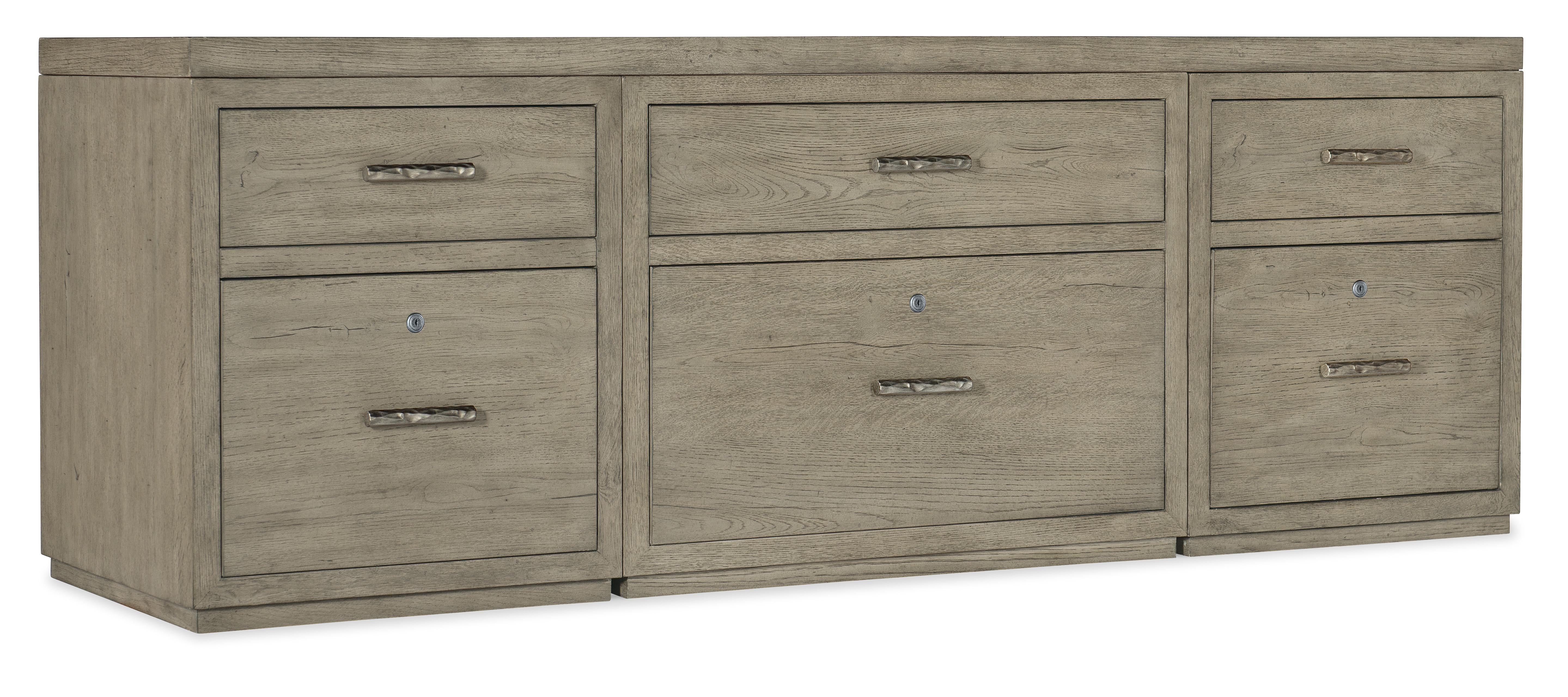 Linville Falls 84" Credenza with Two Files and Lateral File - Luxury Home Furniture (MI)