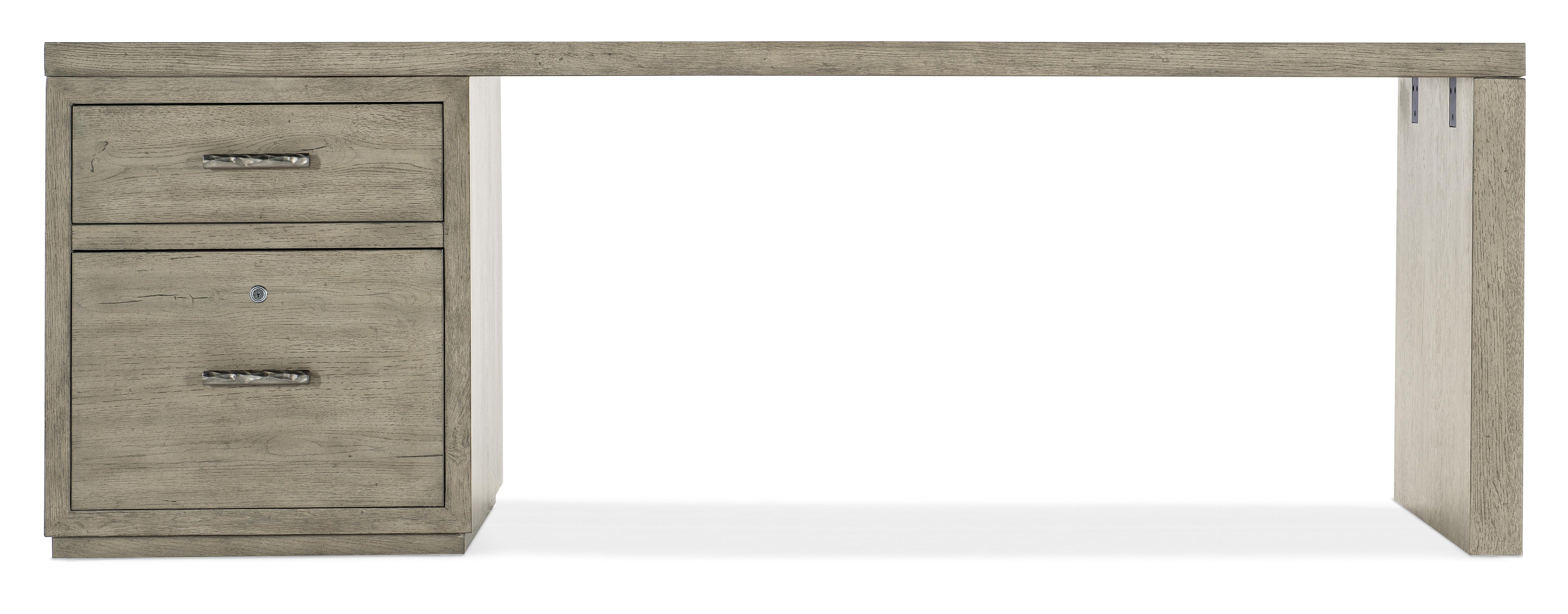 Linville Falls 84" Desk with One File - Luxury Home Furniture (MI)