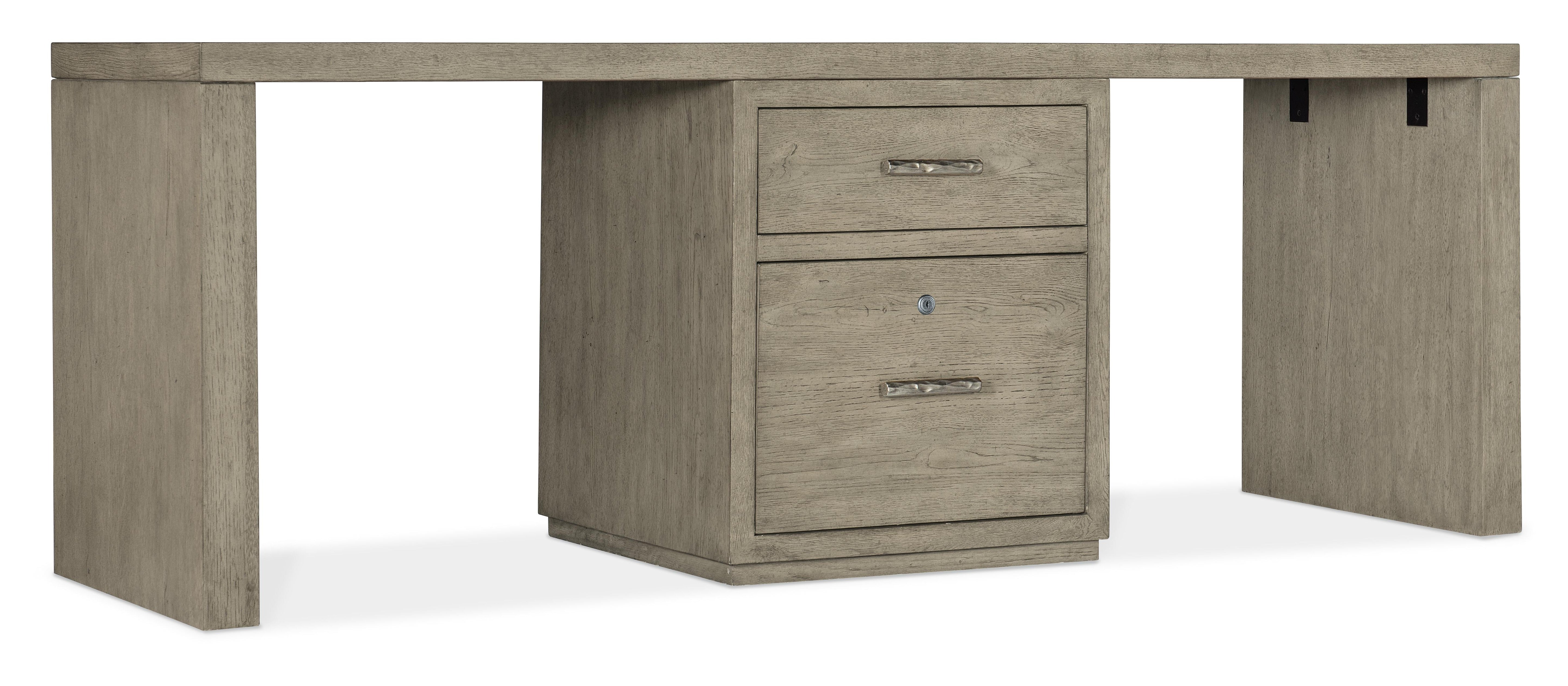 Linville Falls 84" Desk with One Centered File - Luxury Home Furniture (MI)