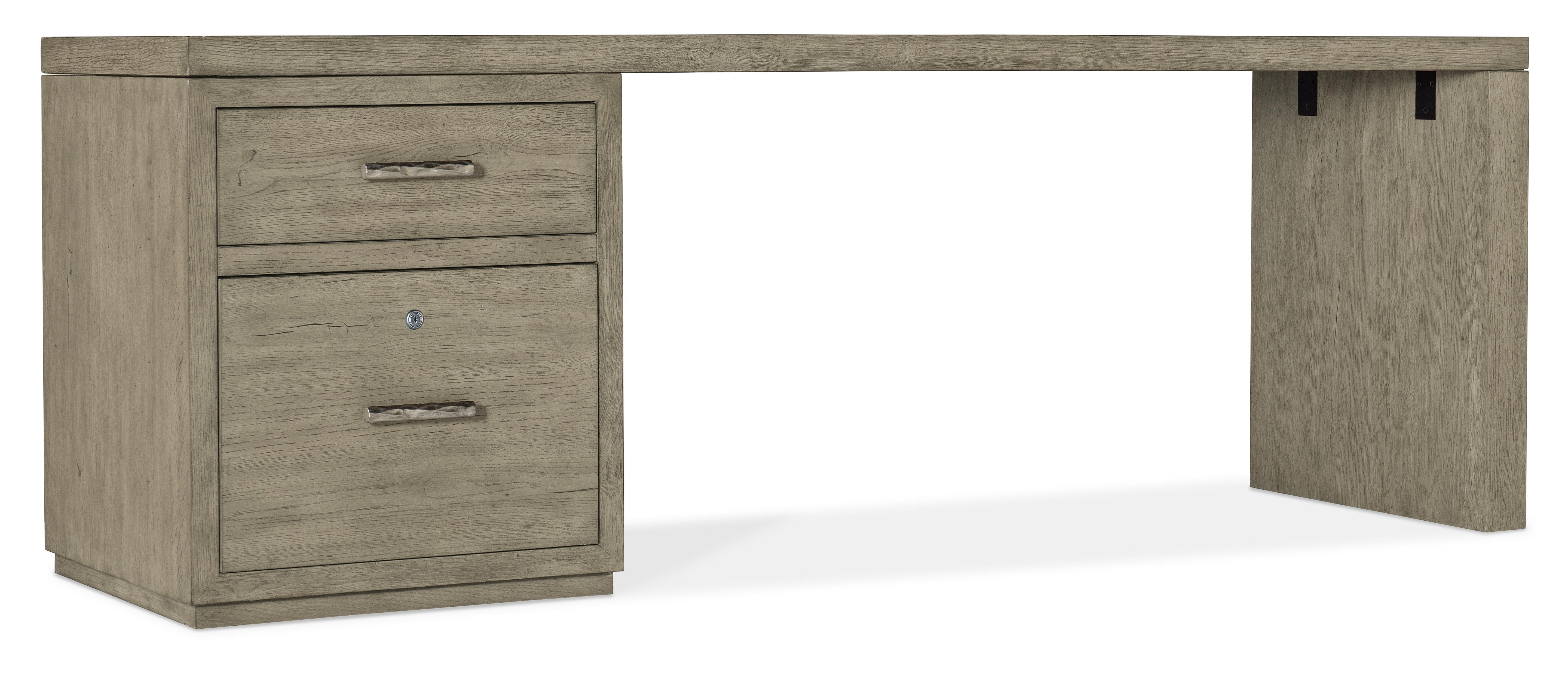 Linville Falls 84" Desk with One File - Luxury Home Furniture (MI)