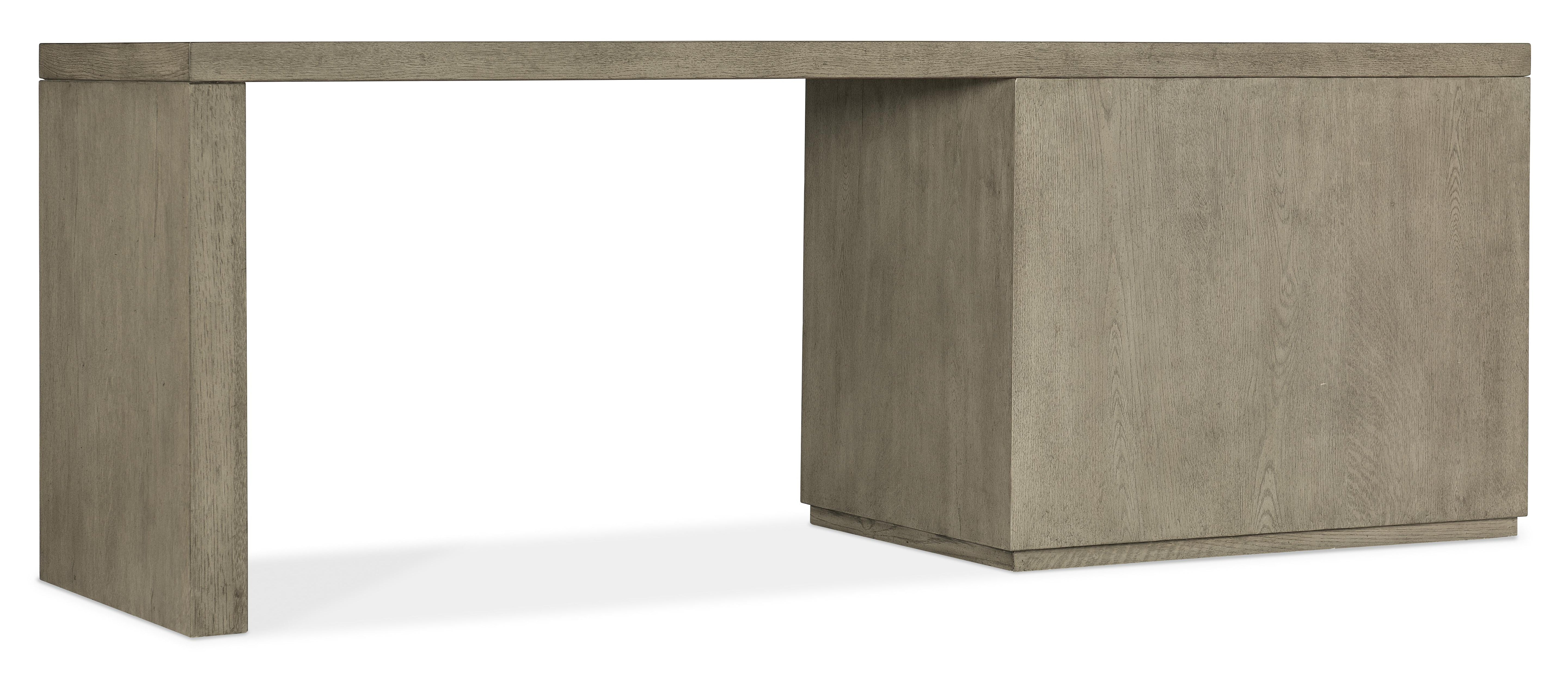 Linville Falls 84" Desk with Open Desk Cabinet - Luxury Home Furniture (MI)