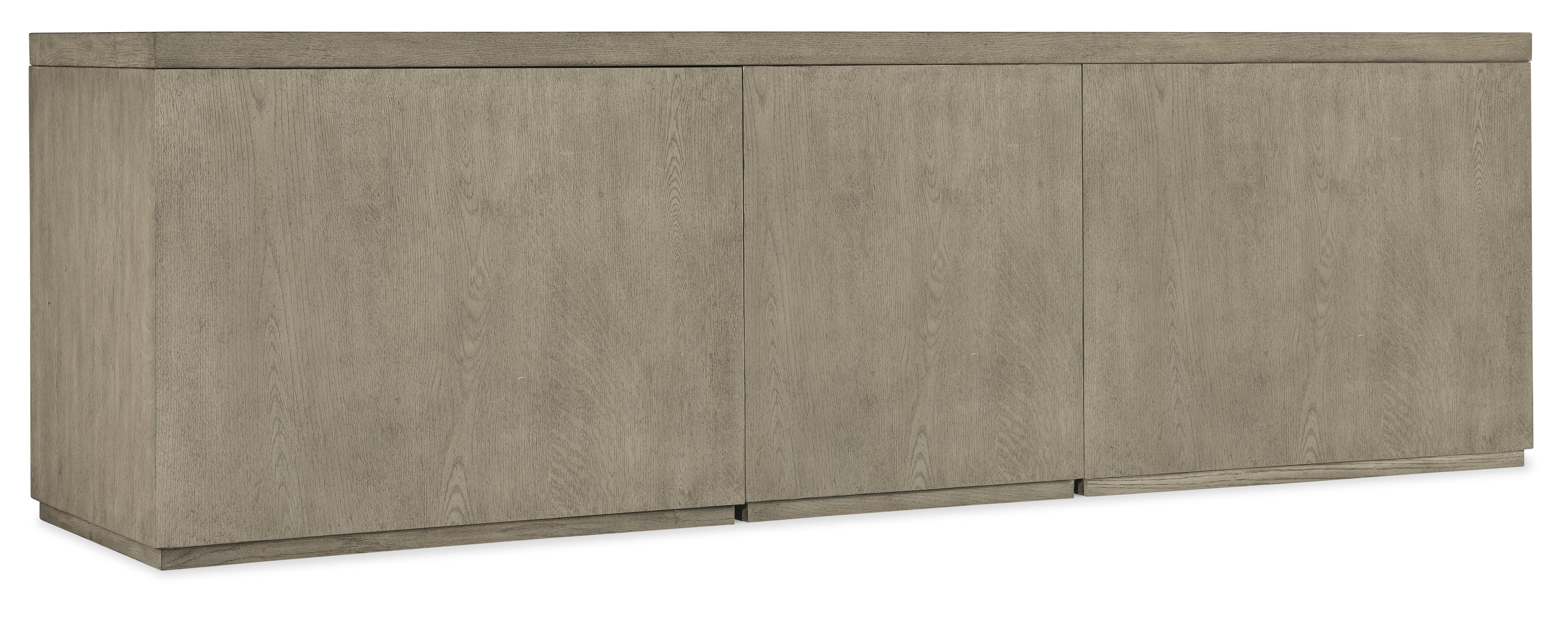Linville Falls 96" Credenza with File and Two Open Desk Cabinets Credenza - Luxury Home Furniture (MI)