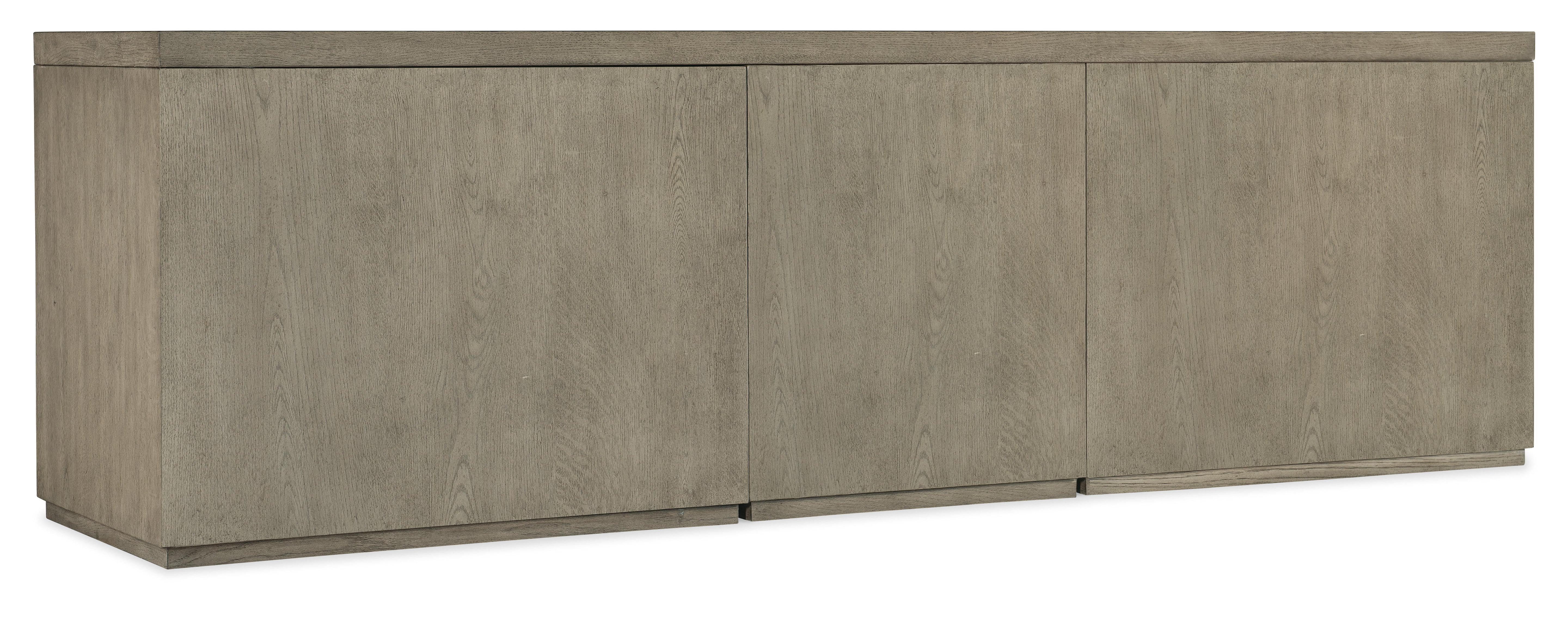 Linville Falls 96" Credenza with File, Lateral File and Open Desk Cabinet - Luxury Home Furniture (MI)