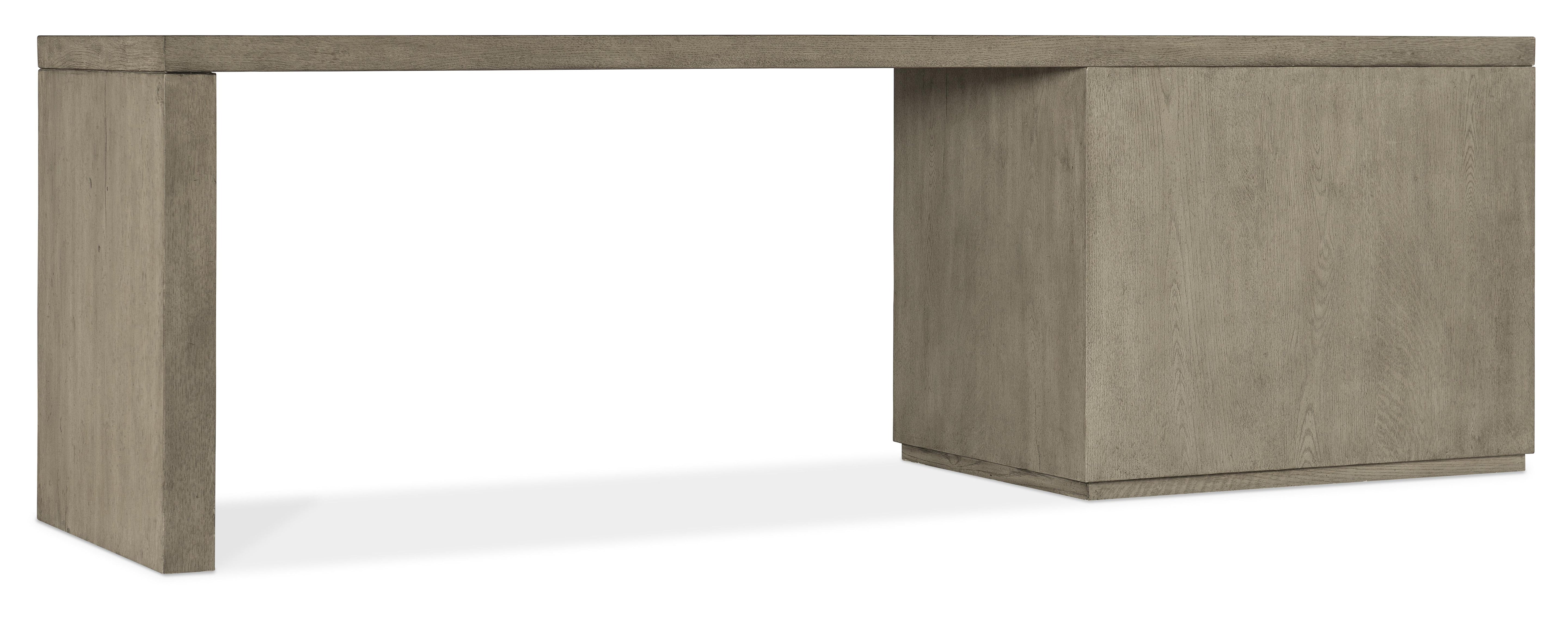 Linville Falls 96" Desk with Open Desk Cabinet - Luxury Home Furniture (MI)