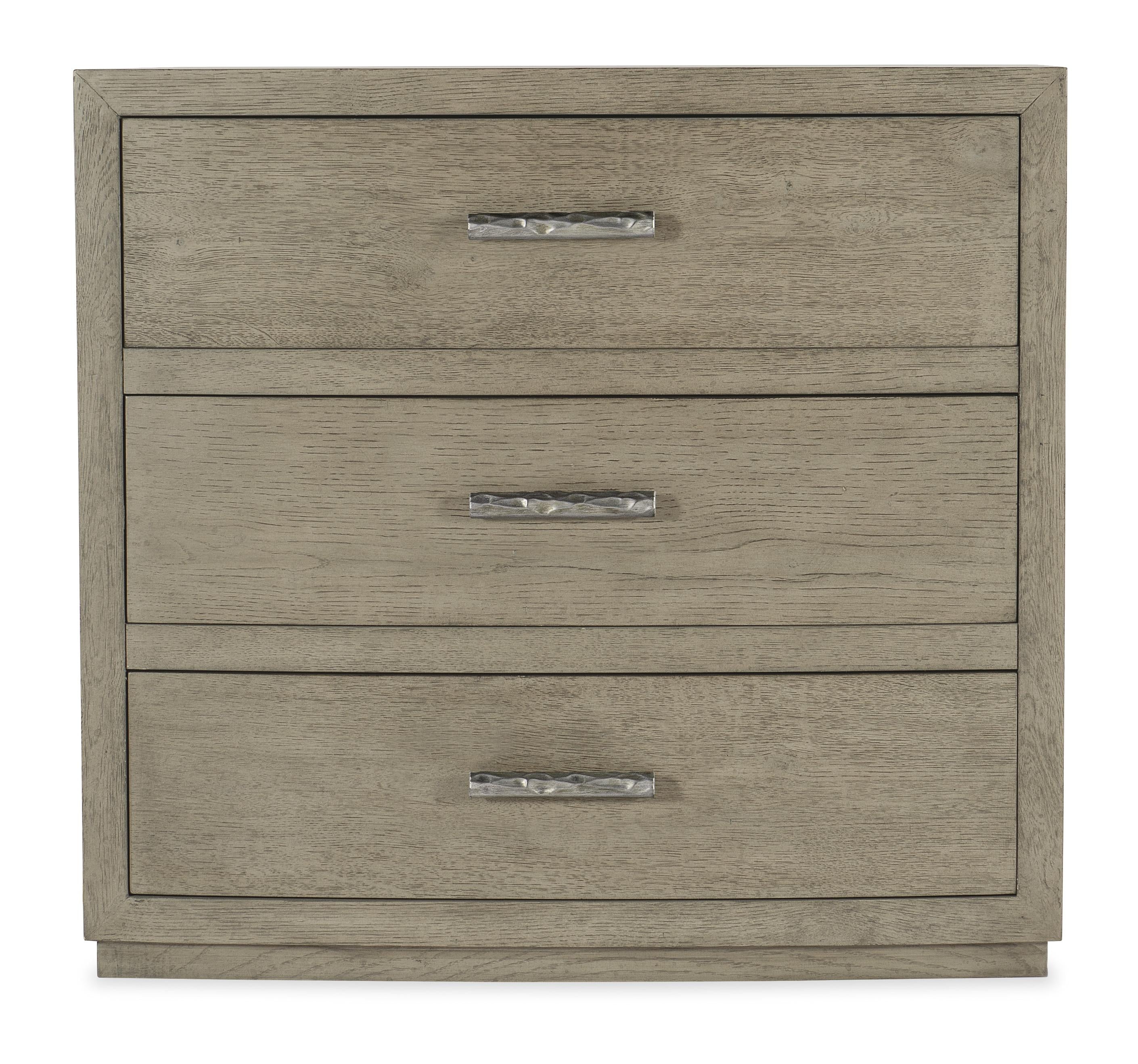 Linville Falls Ashford Three Drawer Nightstand - Luxury Home Furniture (MI)