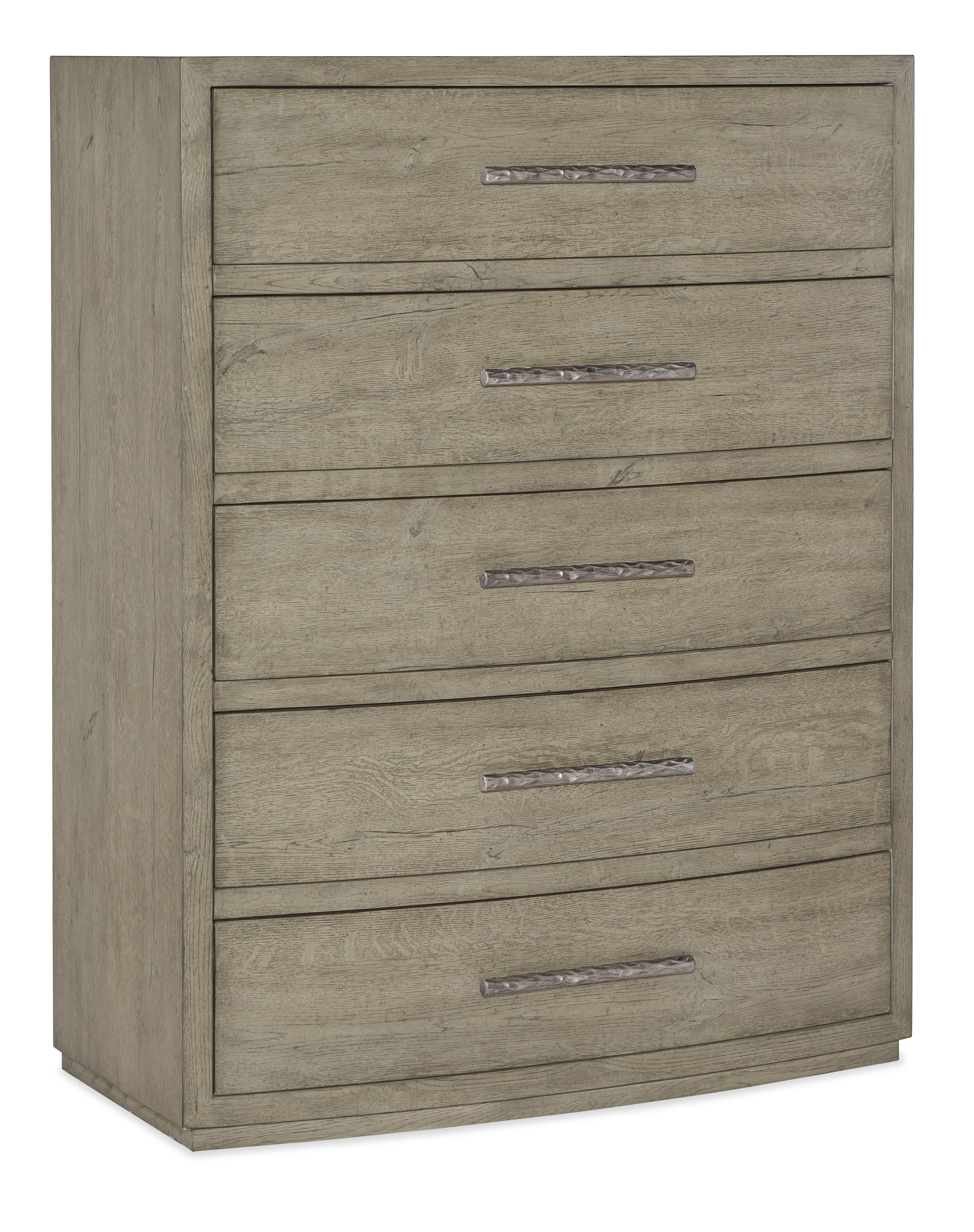 Linville Falls Pisgah Five Drawer Chest - Luxury Home Furniture (MI)