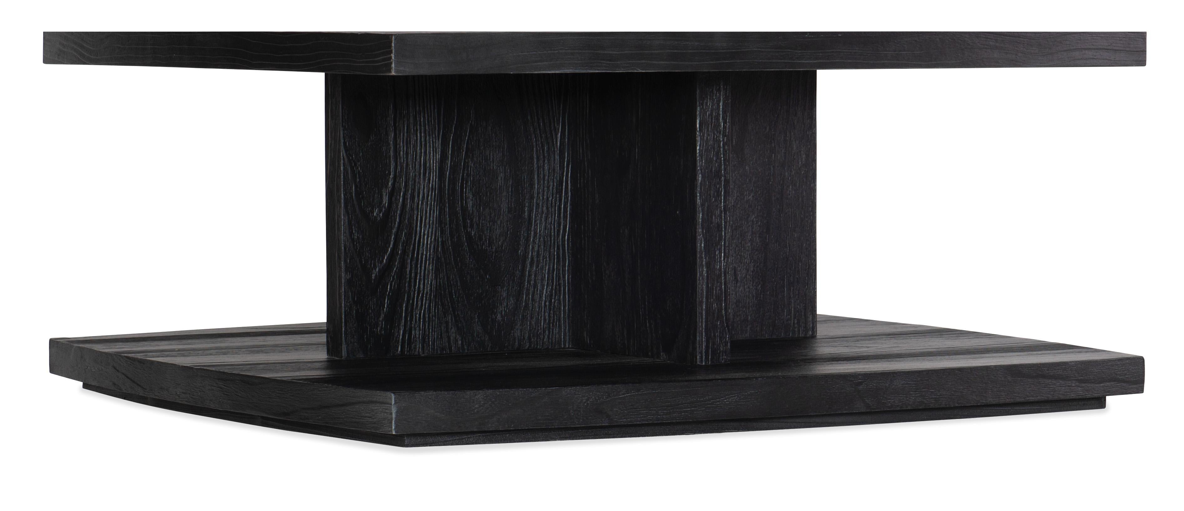 Linville Falls Shou Sugi Ban Square Cocktail Table - Luxury Home Furniture (MI)