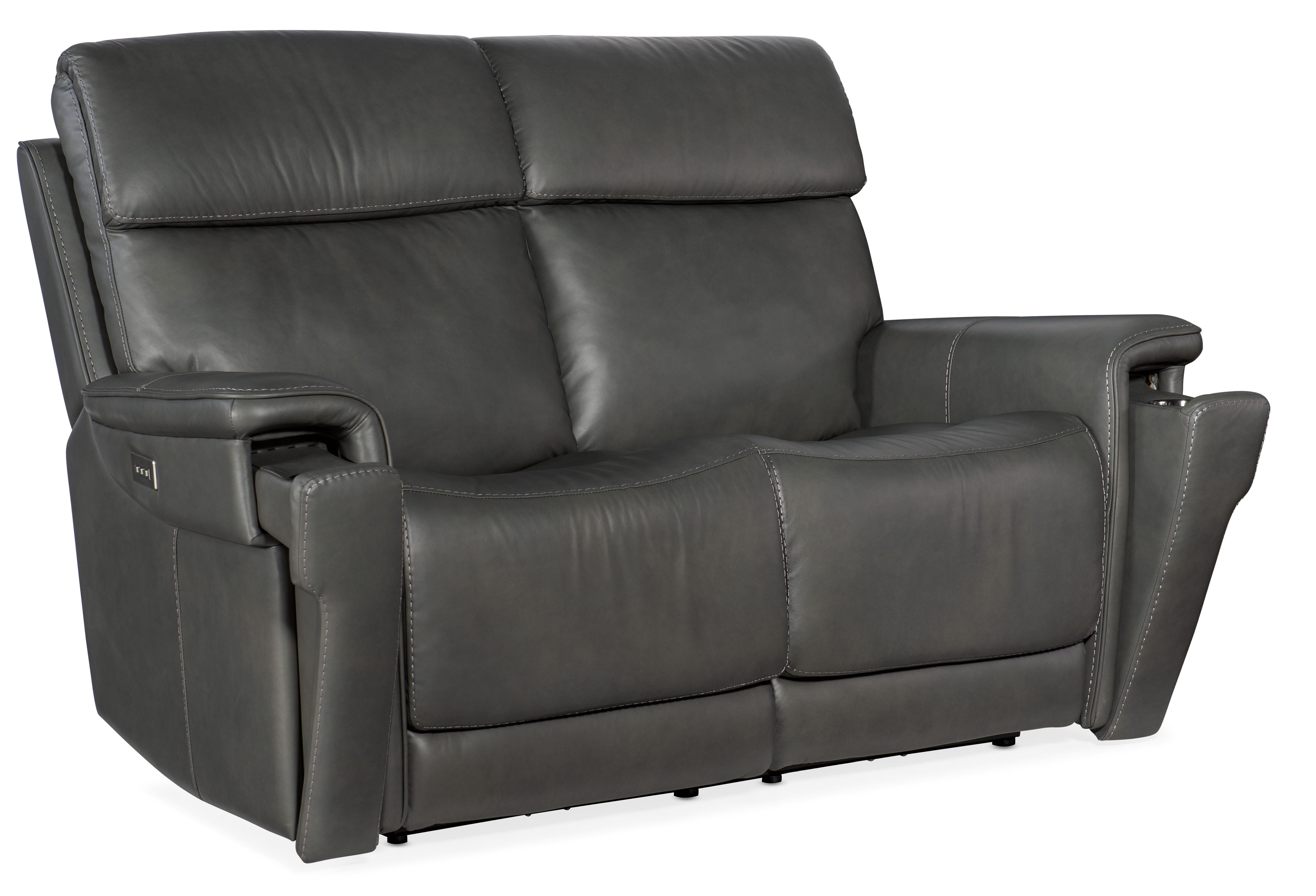 Lyra Zero Gravity Power Loveseat with Power Headrest - SS608-PHZL2-093 - Luxury Home Furniture (MI)
