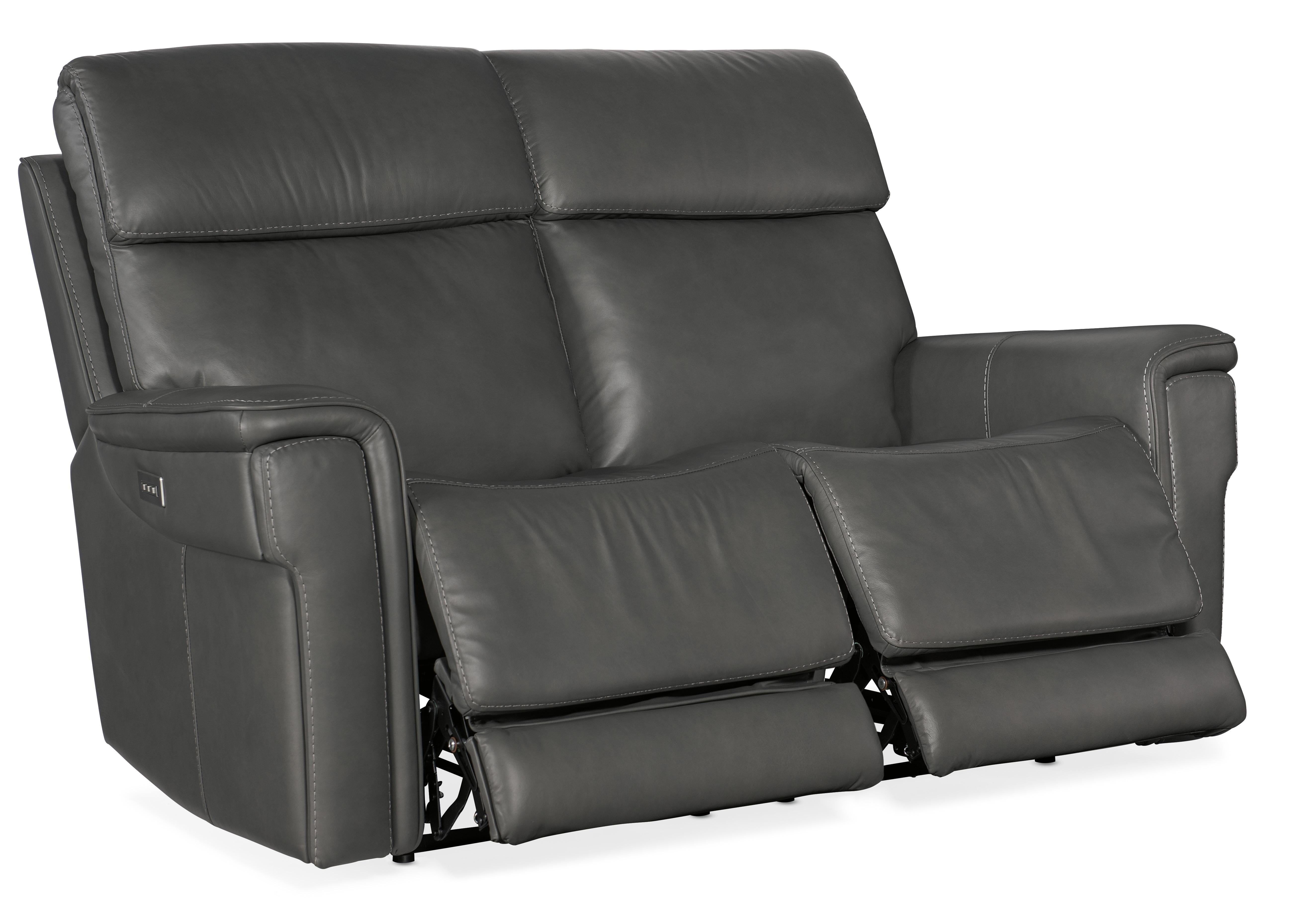Lyra Zero Gravity Power Loveseat with Power Headrest - SS608-PHZL2-093 - Luxury Home Furniture (MI)