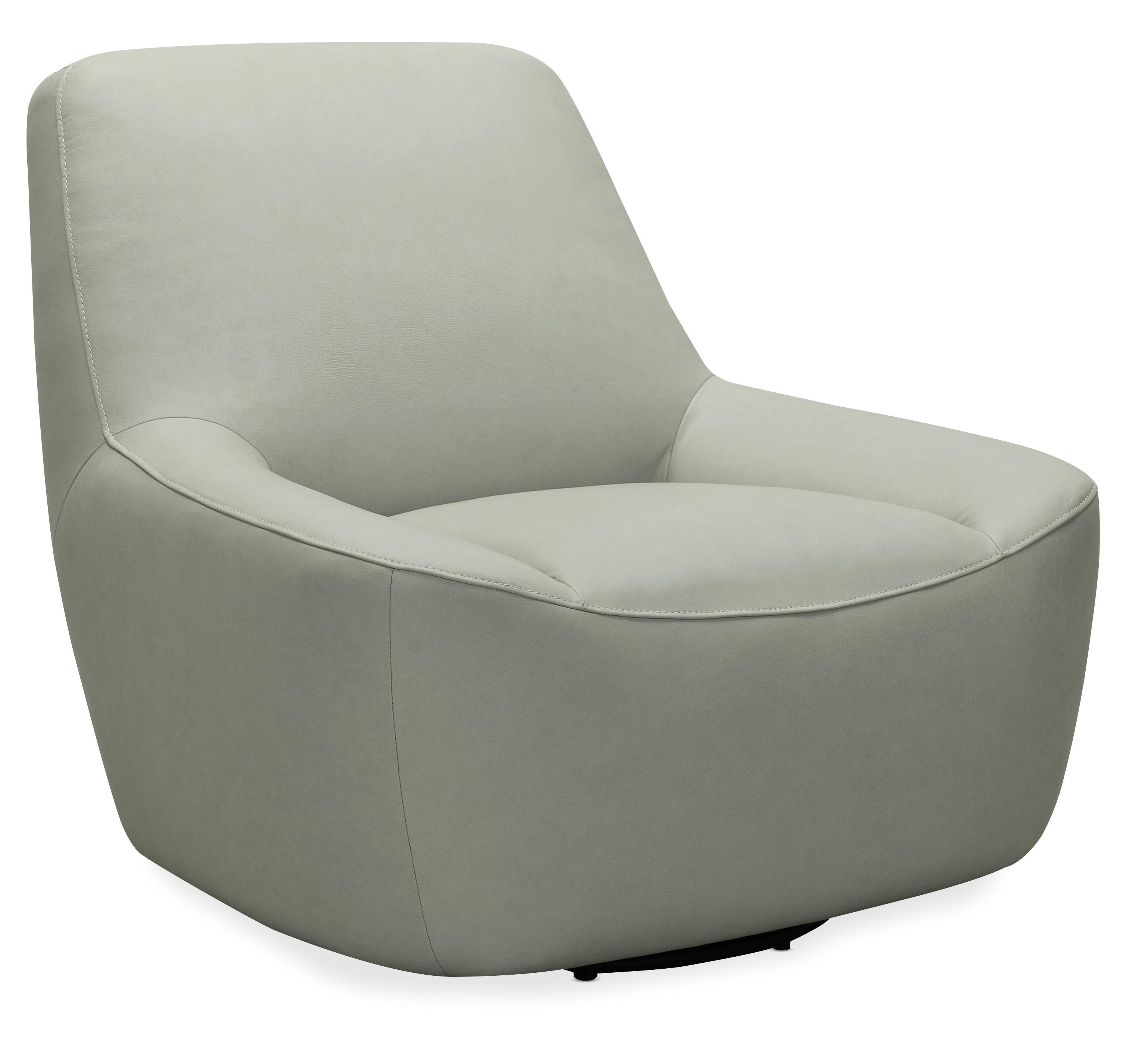 Maneuver Leather Swivel Chair - Luxury Home Furniture (MI)