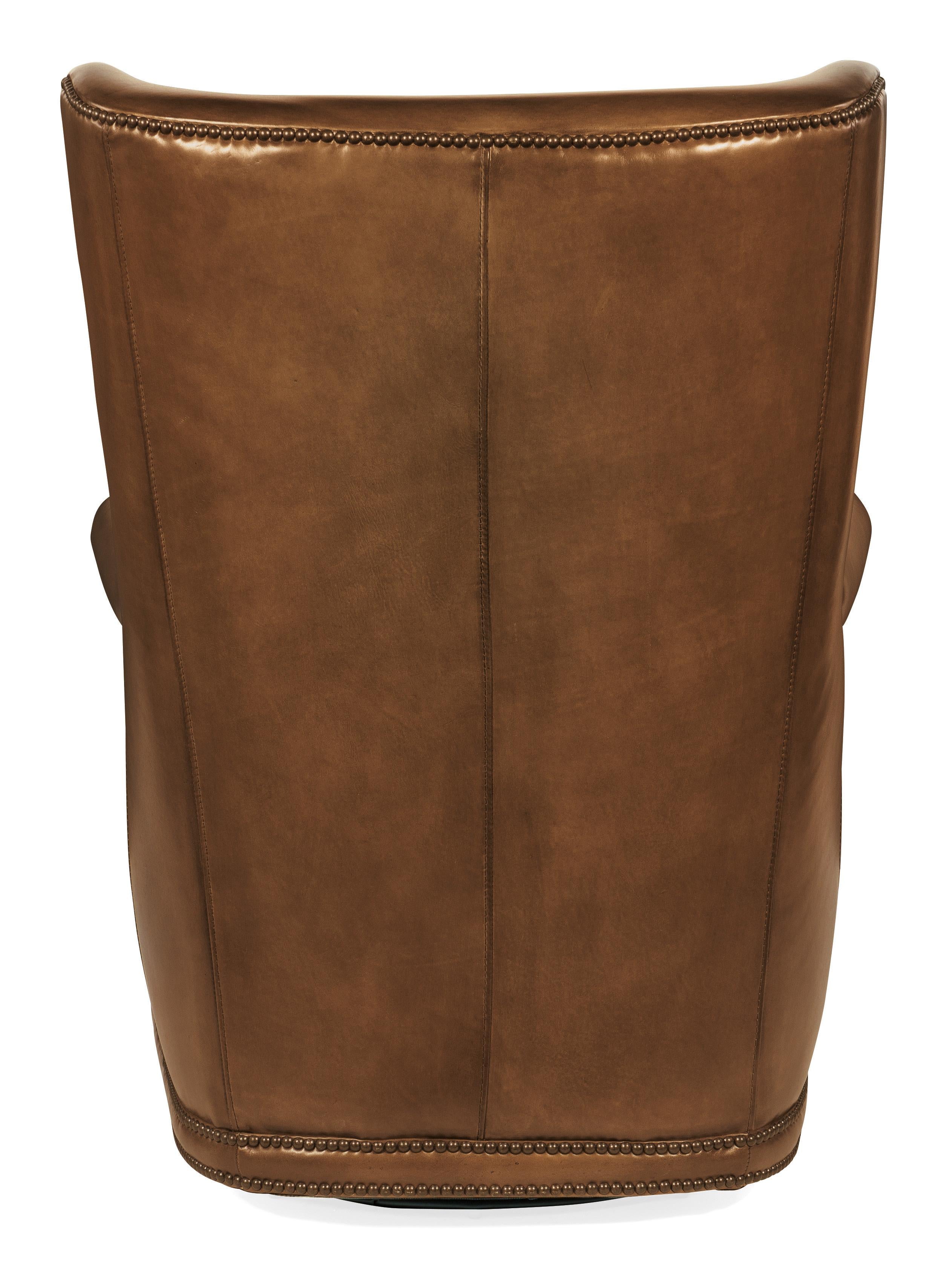 Maya Wing Swivel Club Chair - Luxury Home Furniture (MI)