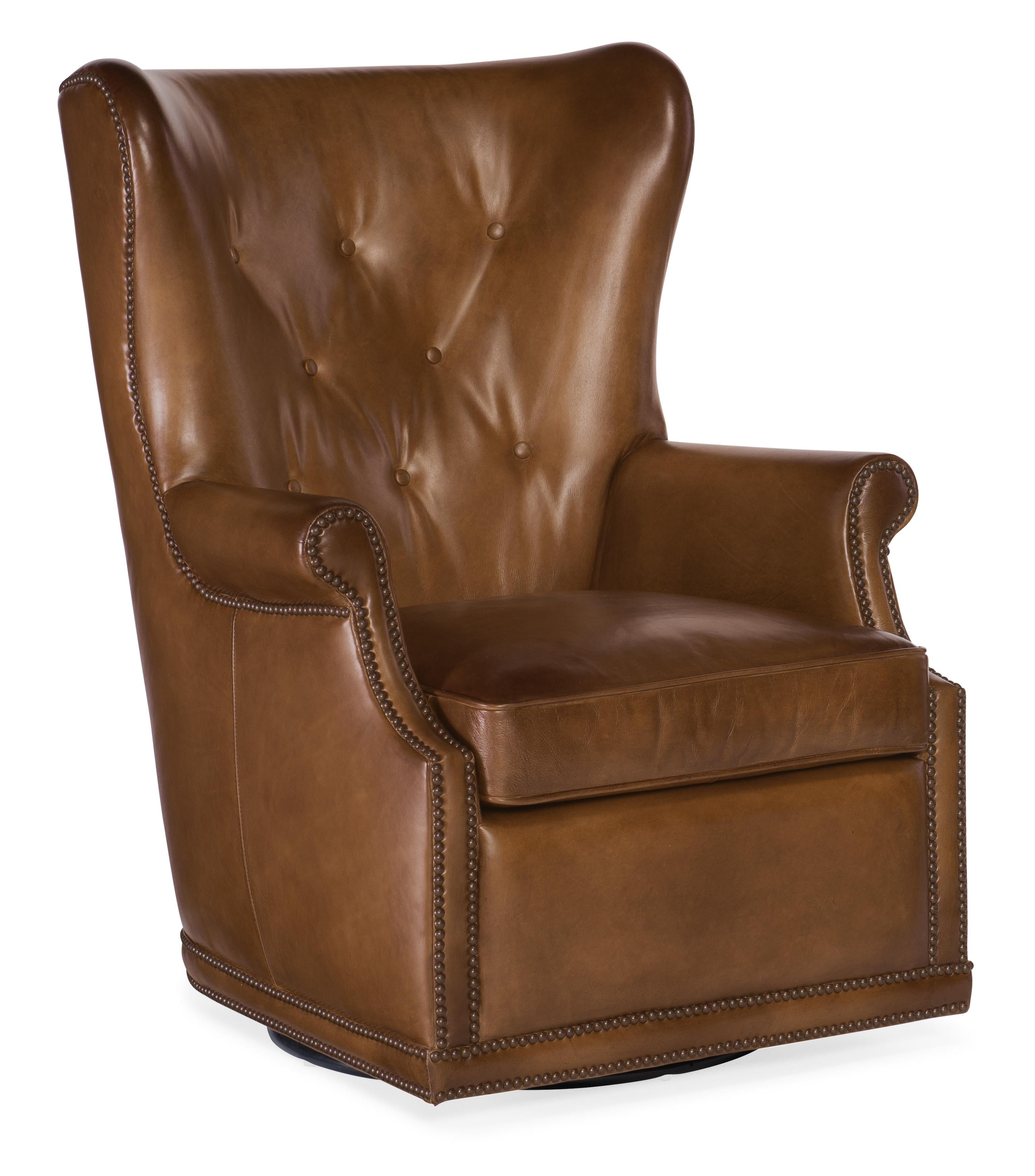 Maya Wing Swivel Club Chair - Luxury Home Furniture (MI)