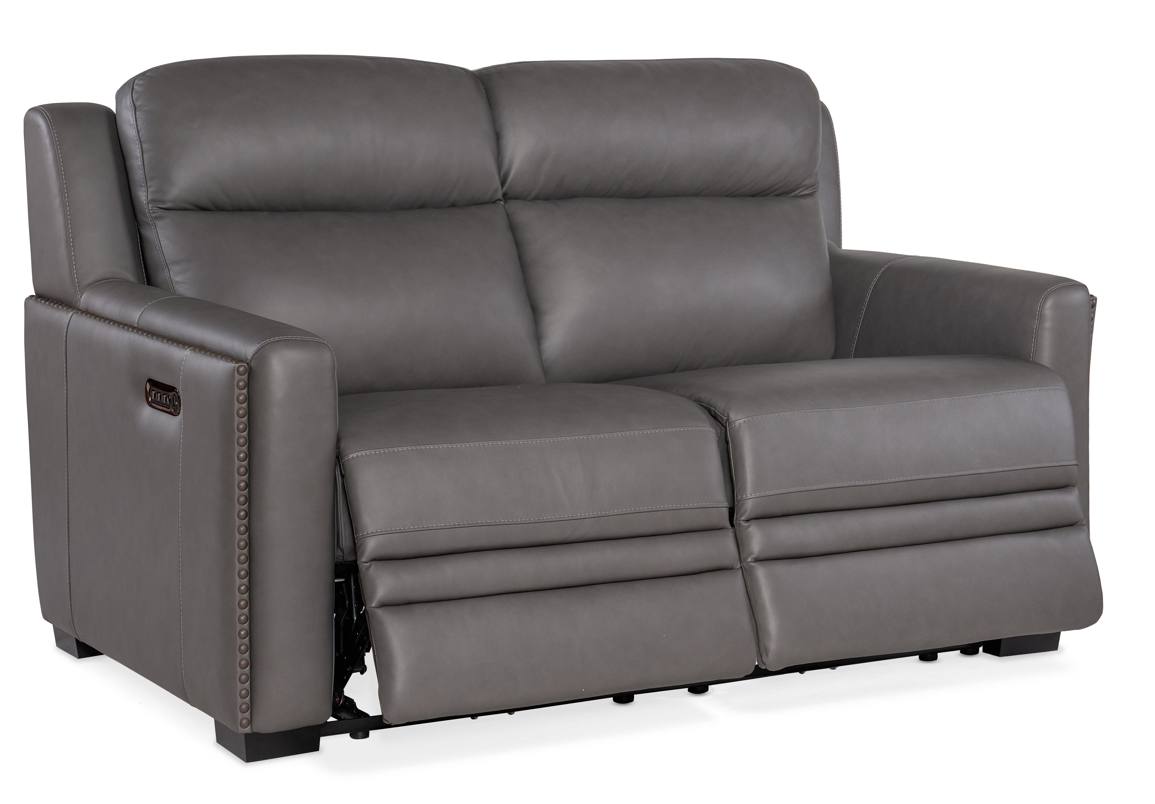 McKinley Power Loveseat with Power Headrest & Lumbar - SS105-PHL2-095
