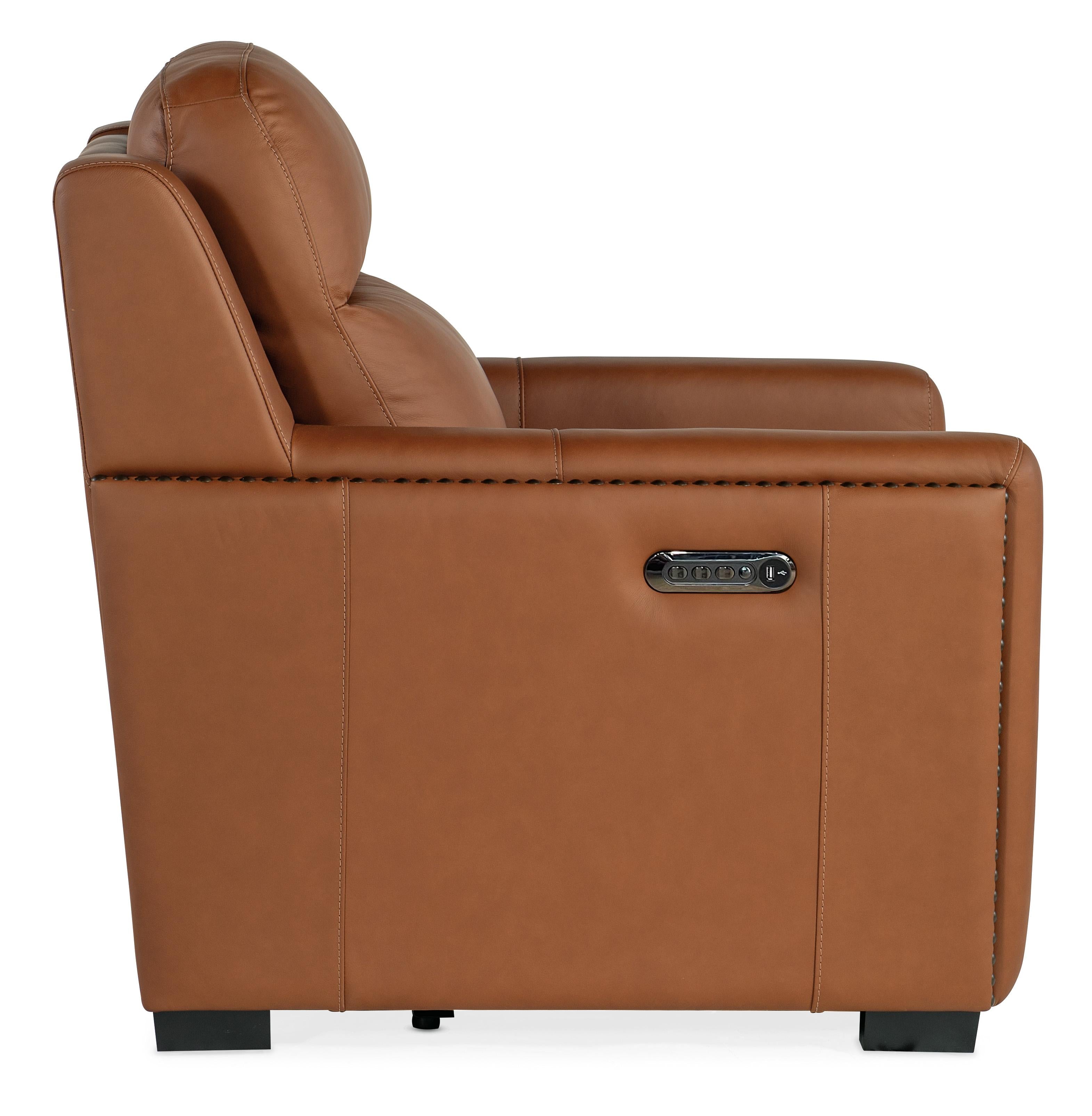 McKinley Power Recliner with Power Headrest & Lumbar - SS105-PHL1-065 - Luxury Home Furniture (MI)