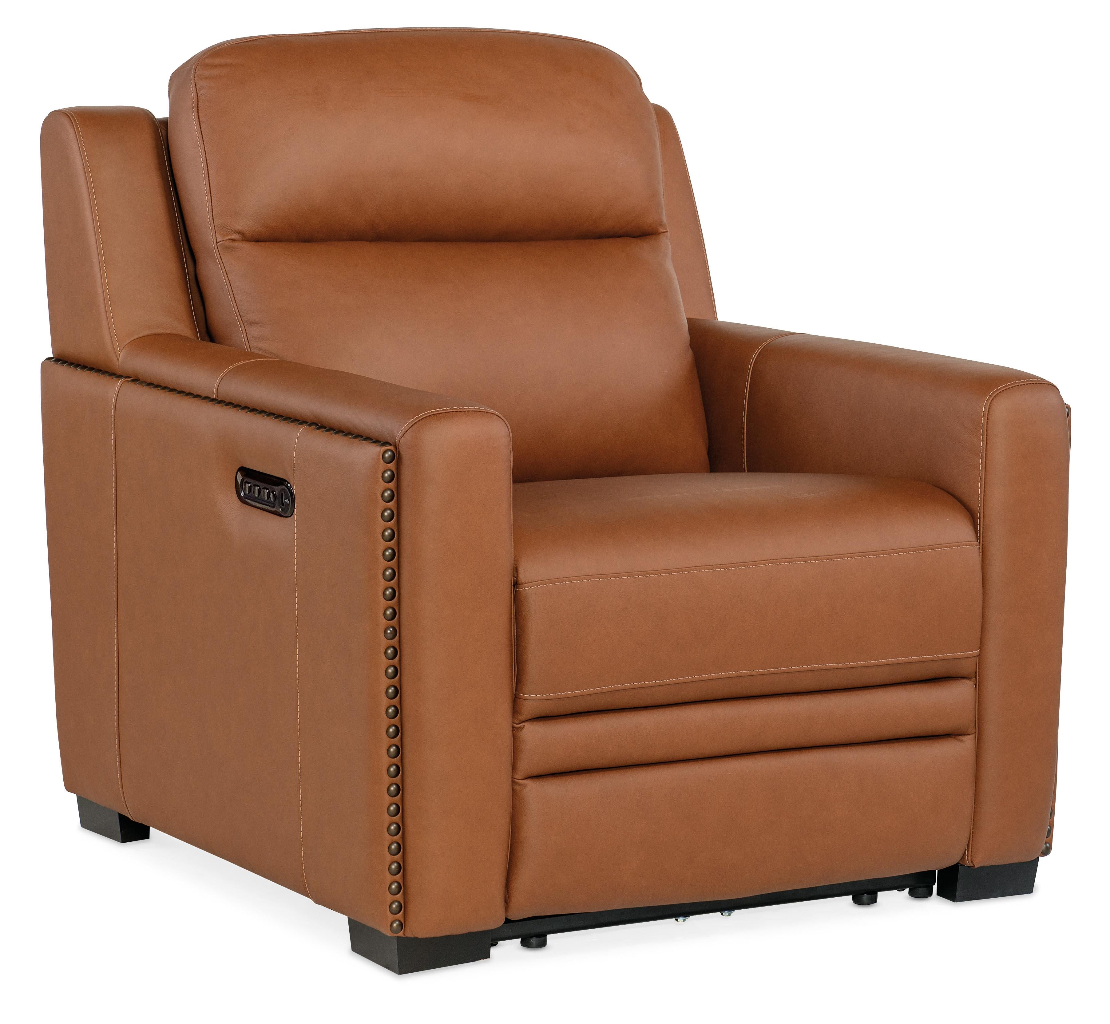 McKinley Power Recliner with Power Headrest & Lumbar - SS105-PHL1-065 - Luxury Home Furniture (MI)