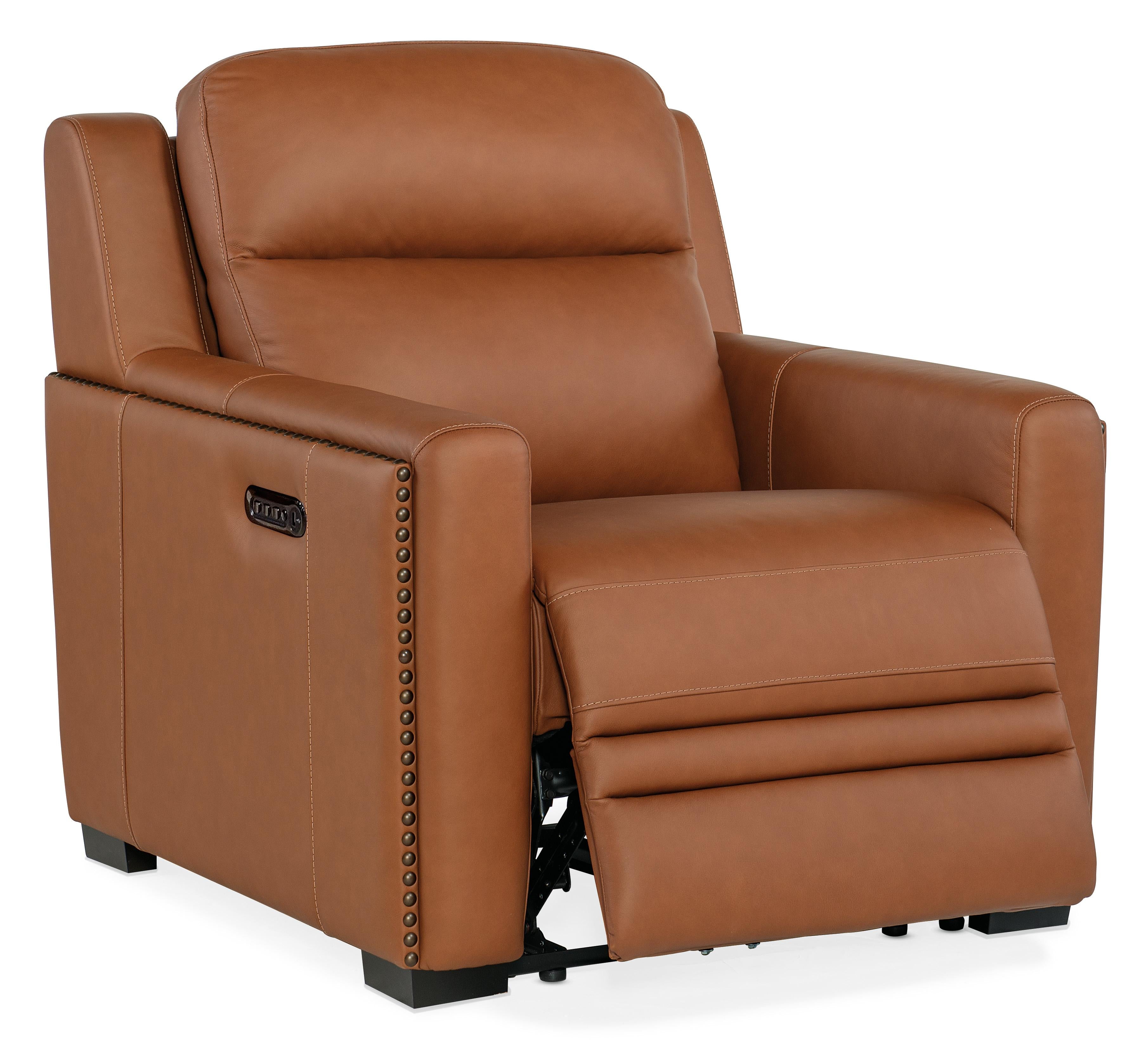 McKinley Power Recliner with Power Headrest & Lumbar - SS105-PHL1-065 - Luxury Home Furniture (MI)