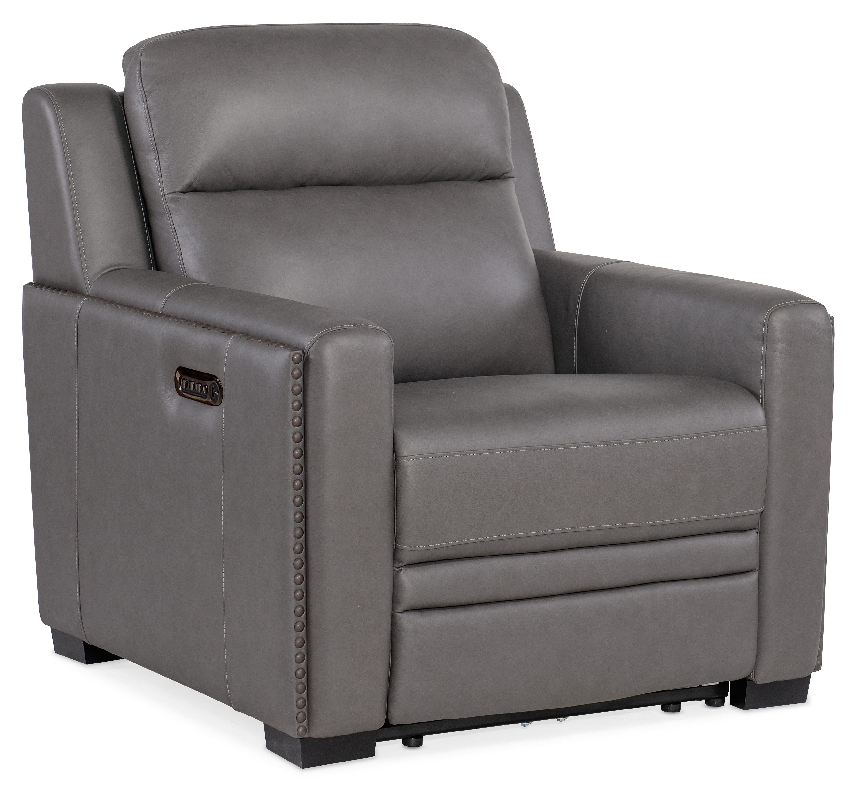 McKinley Power Recliner with Power Headrest & Lumbar - SS105-PHL1-095 - Luxury Home Furniture (MI)