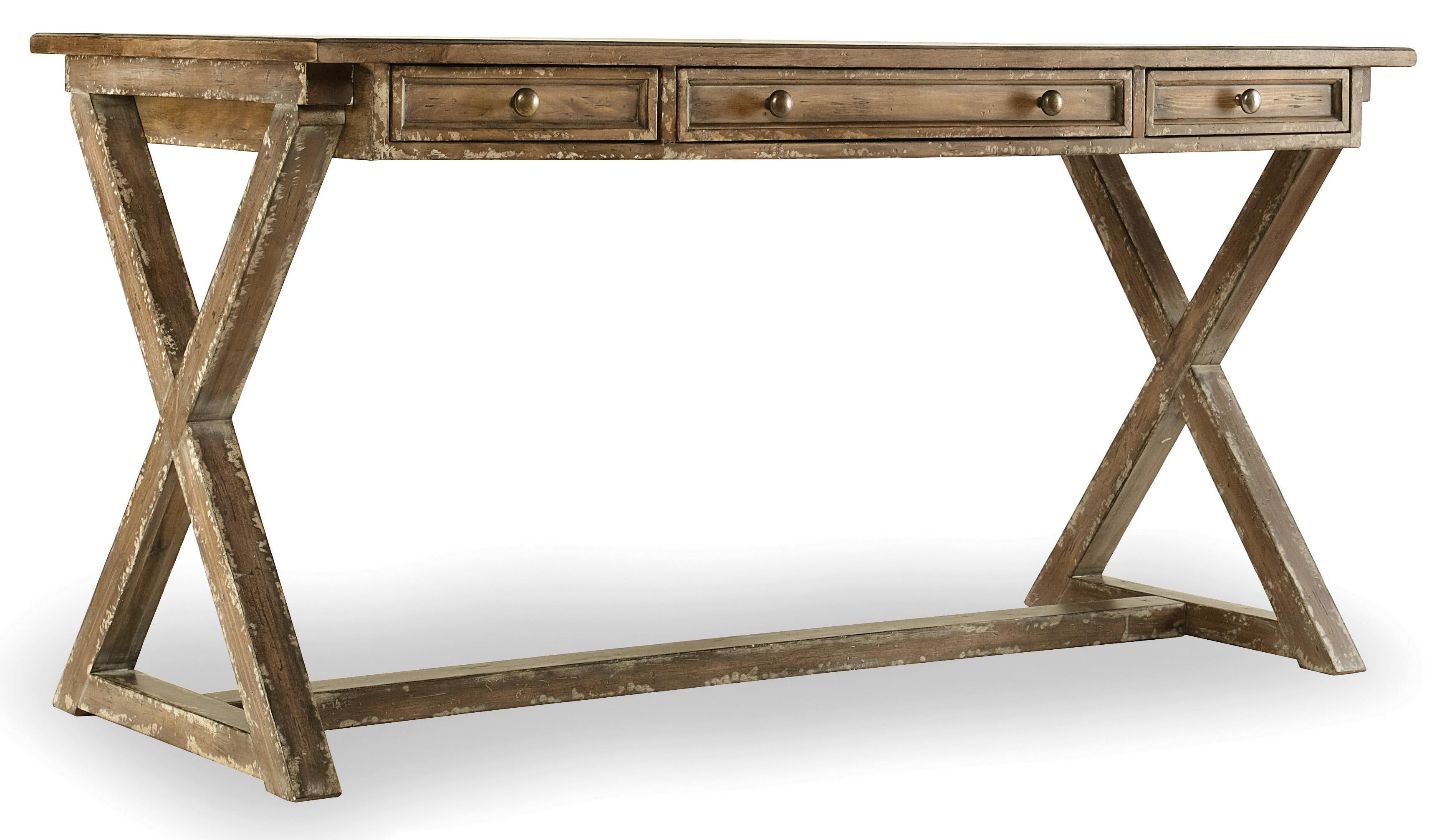 Melange Bennett X-Base Writing Desk - Luxury Home Furniture (MI)