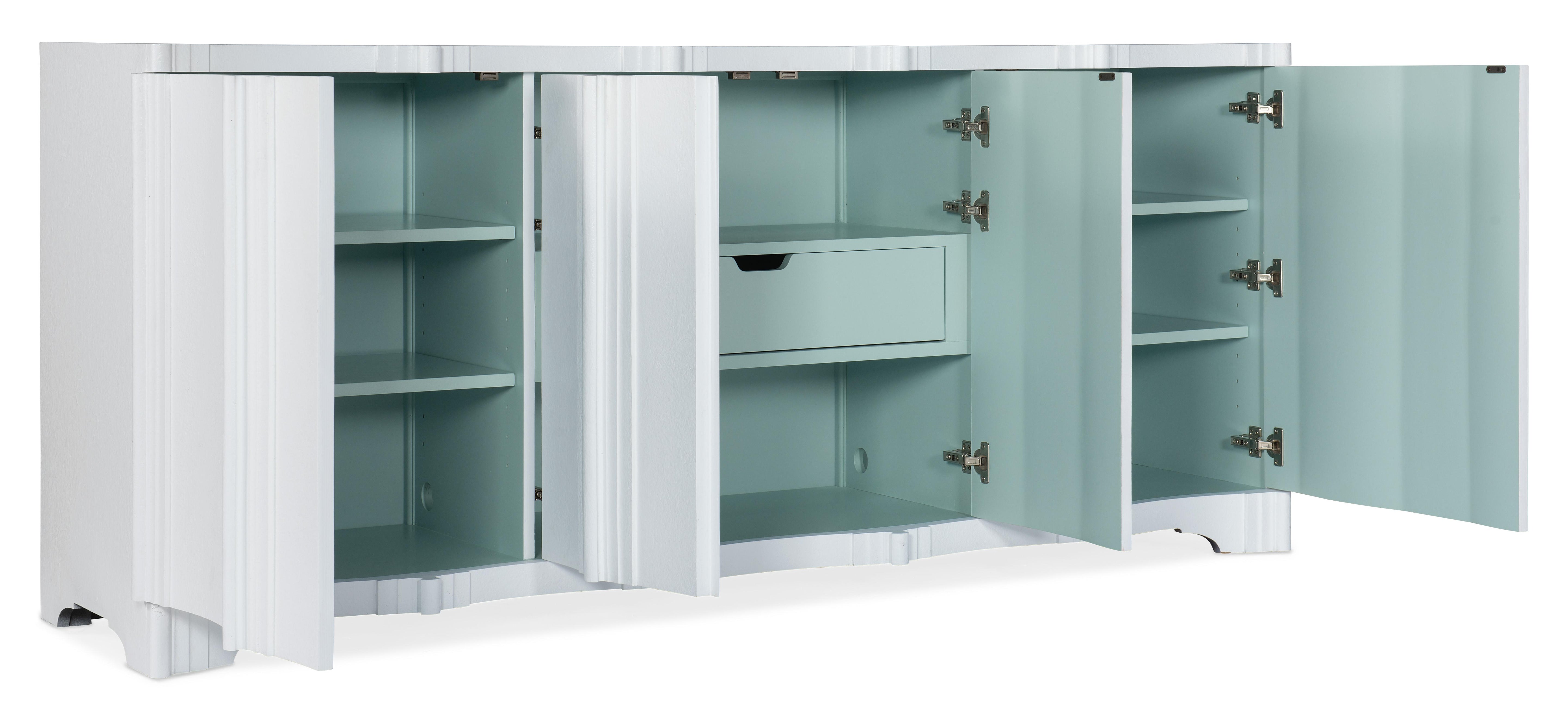 Melange Corinth Four Door Entertainment Console - Luxury Home Furniture (MI)