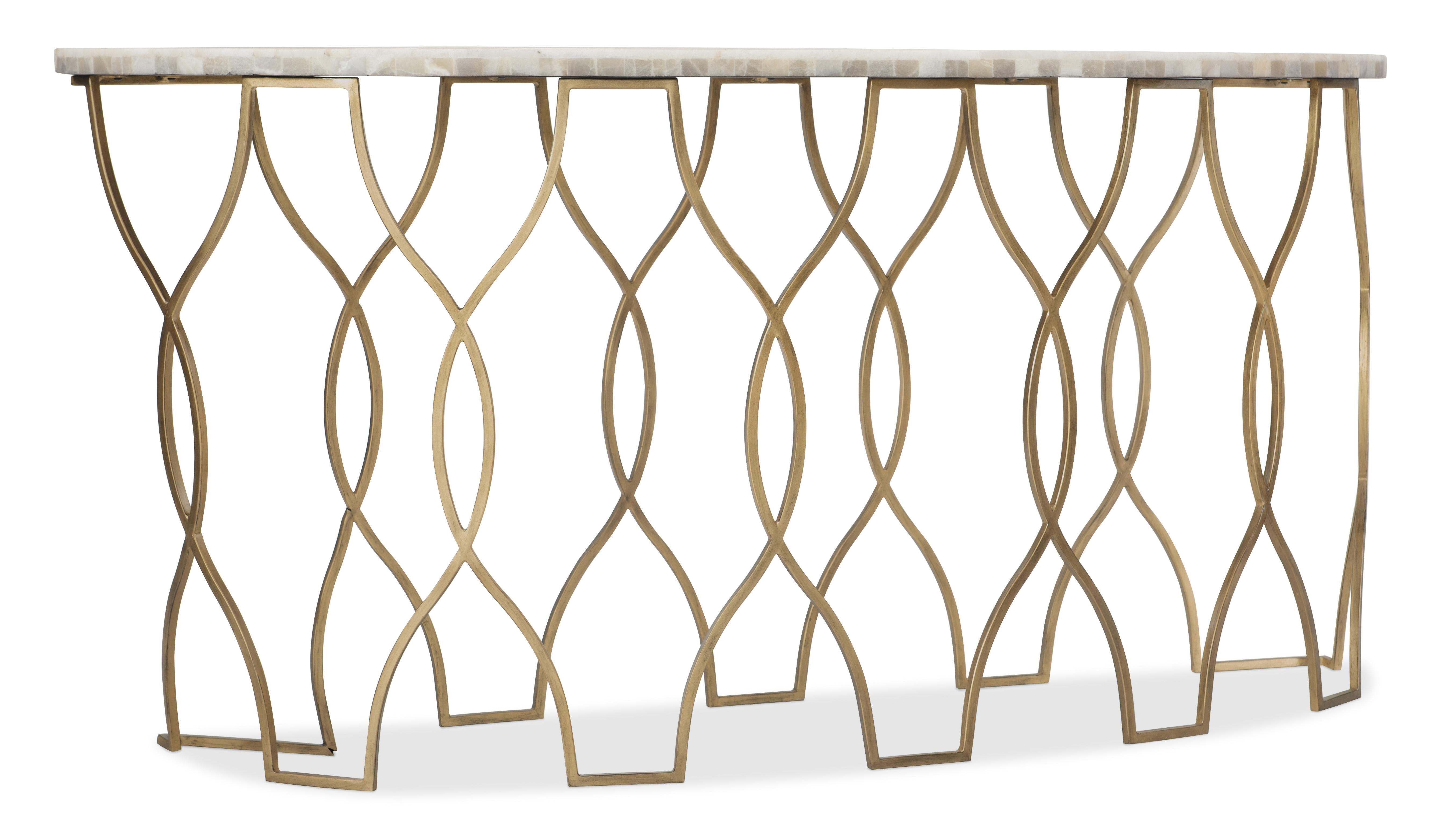 Melange Corrina Sofa Table - Luxury Home Furniture (MI)