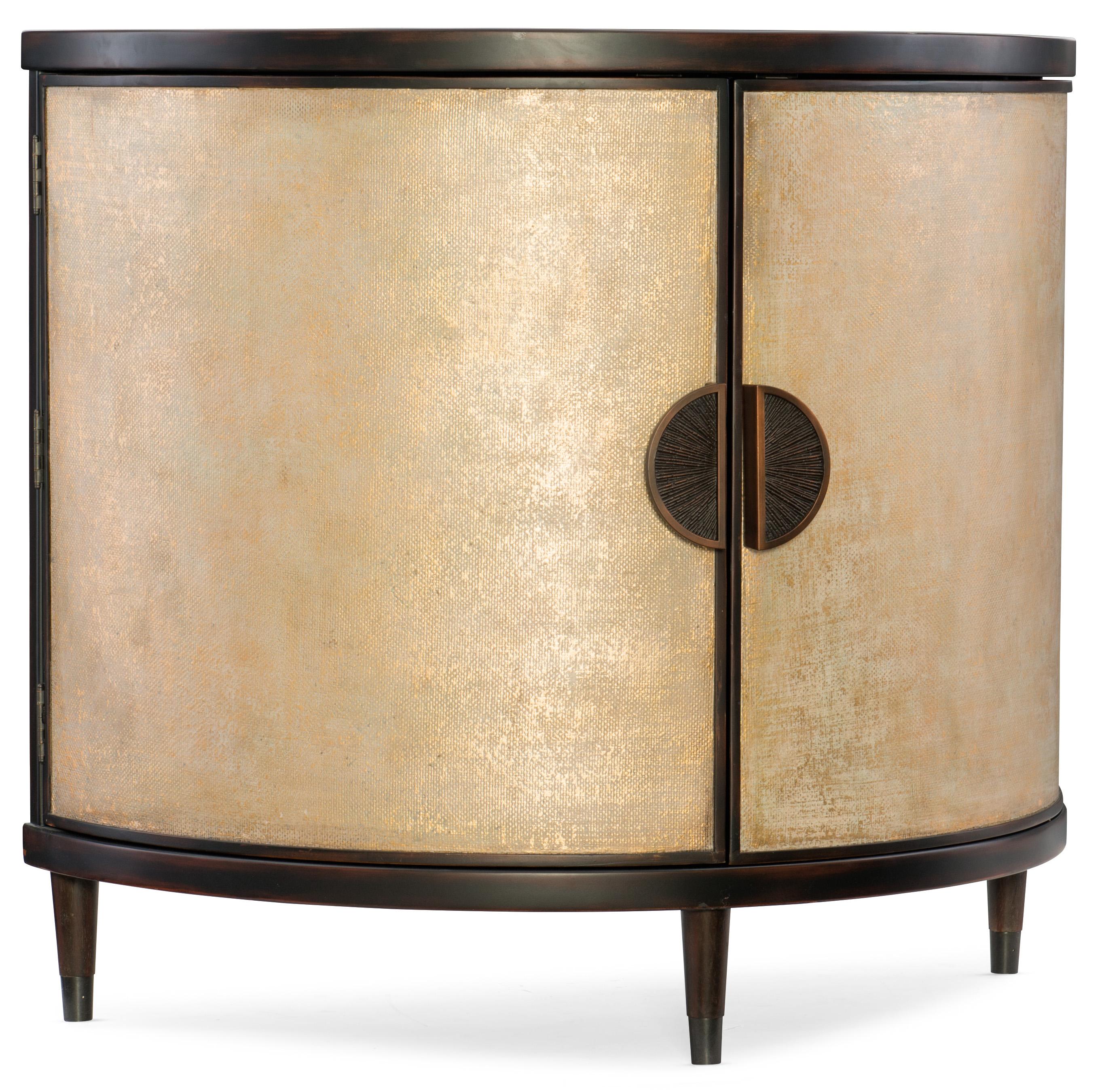 Melange Em Demilune Accent Chest - Luxury Home Furniture (MI)