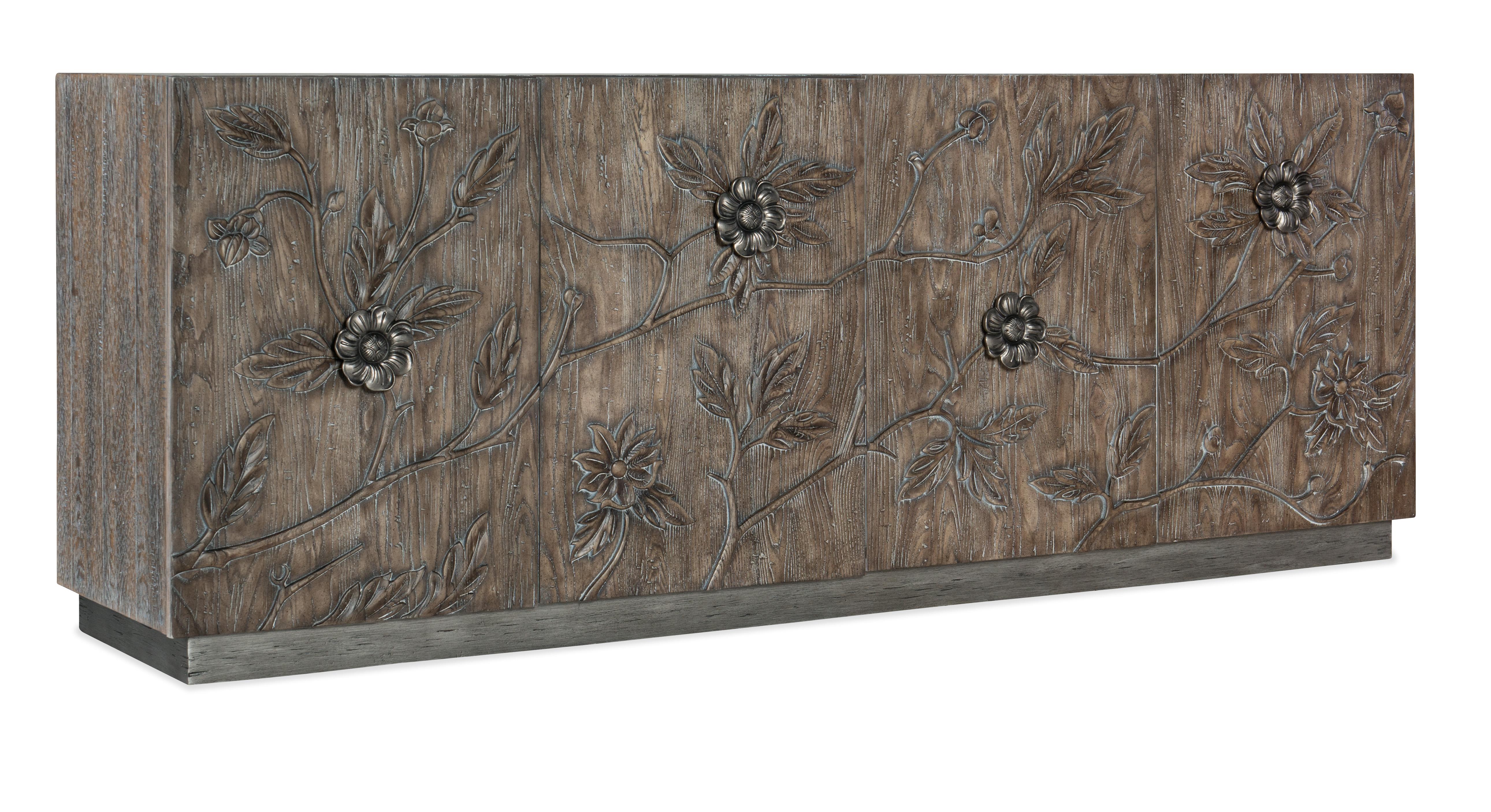 Melange Florence Four Door Credenza - Luxury Home Furniture (MI)