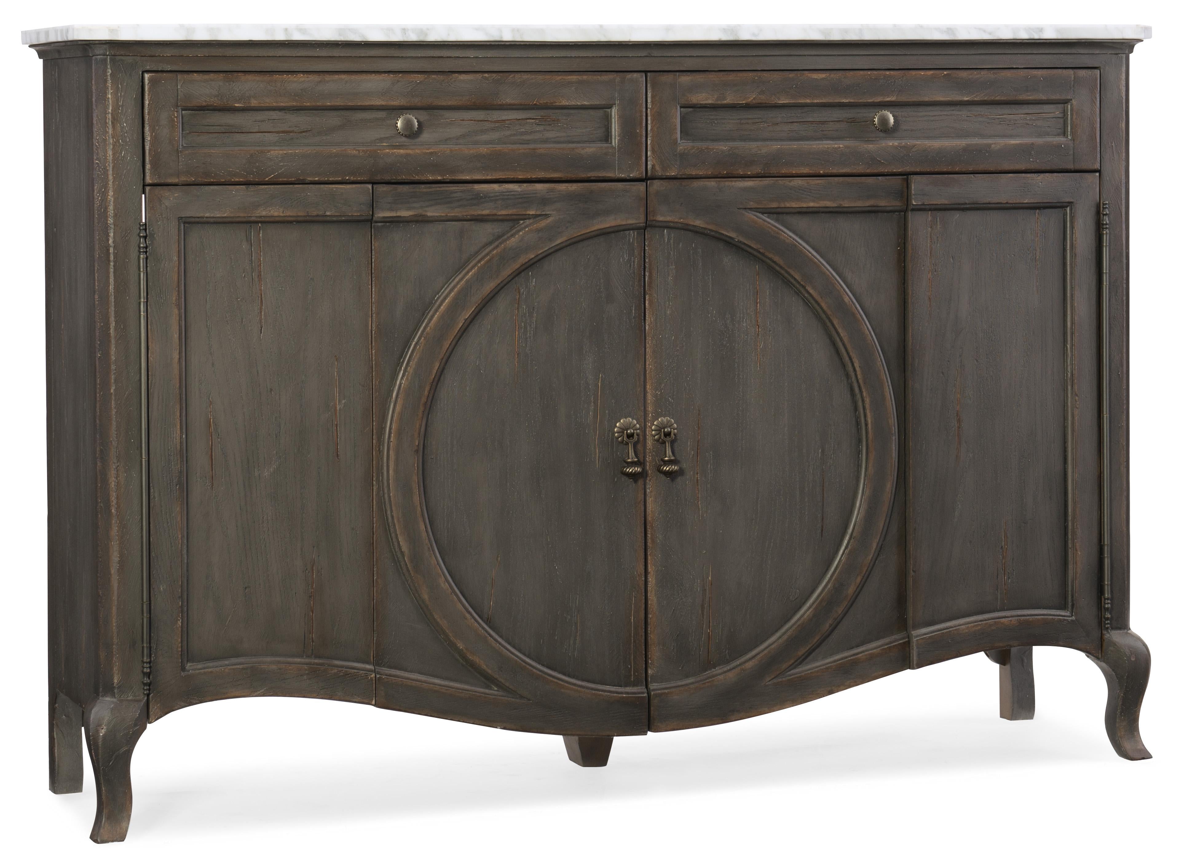 Melange Four-Door Two-Drawer Credenza - Luxury Home Furniture (MI)