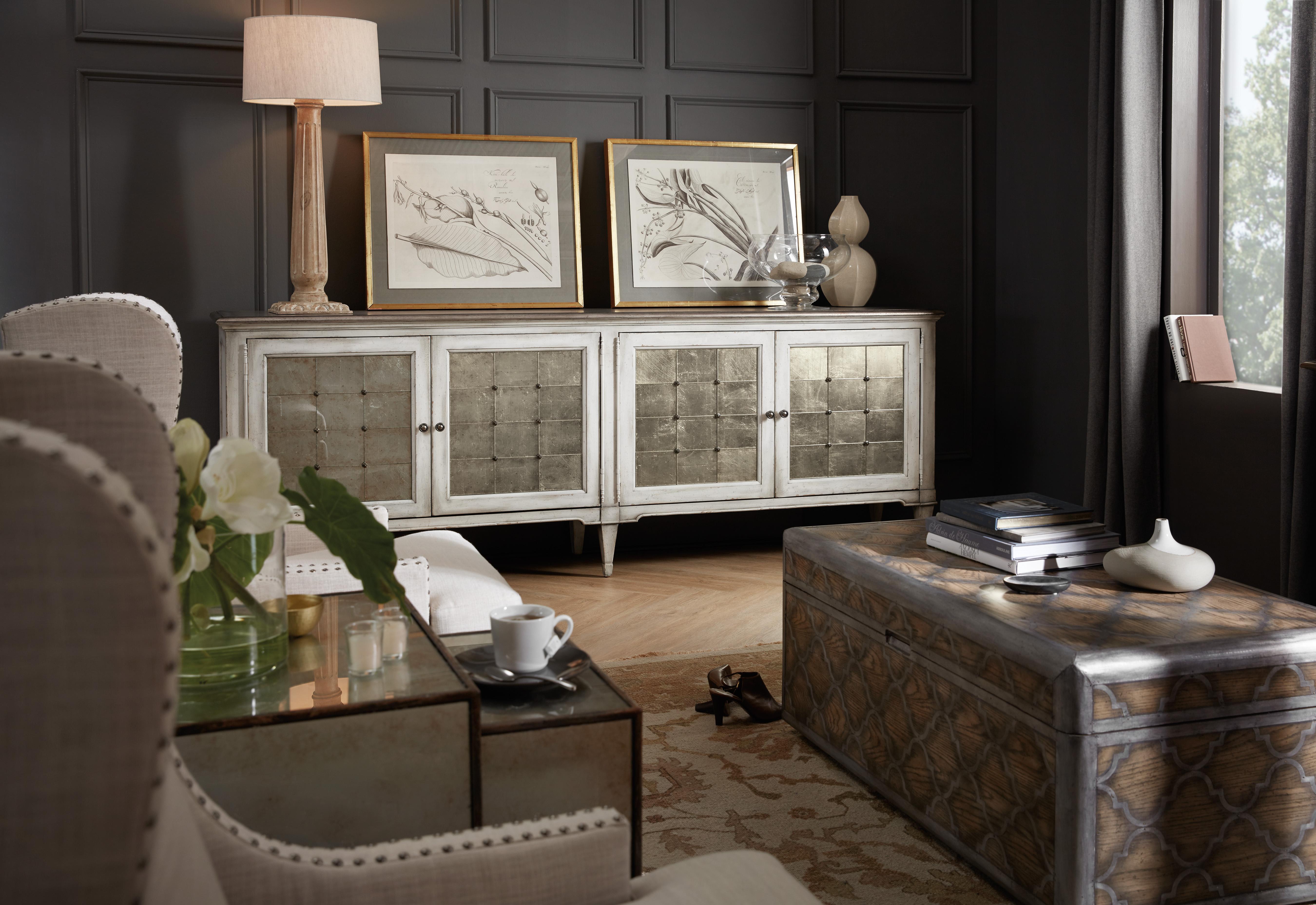 Melange Four-Door Credenza - Luxury Home Furniture (MI)