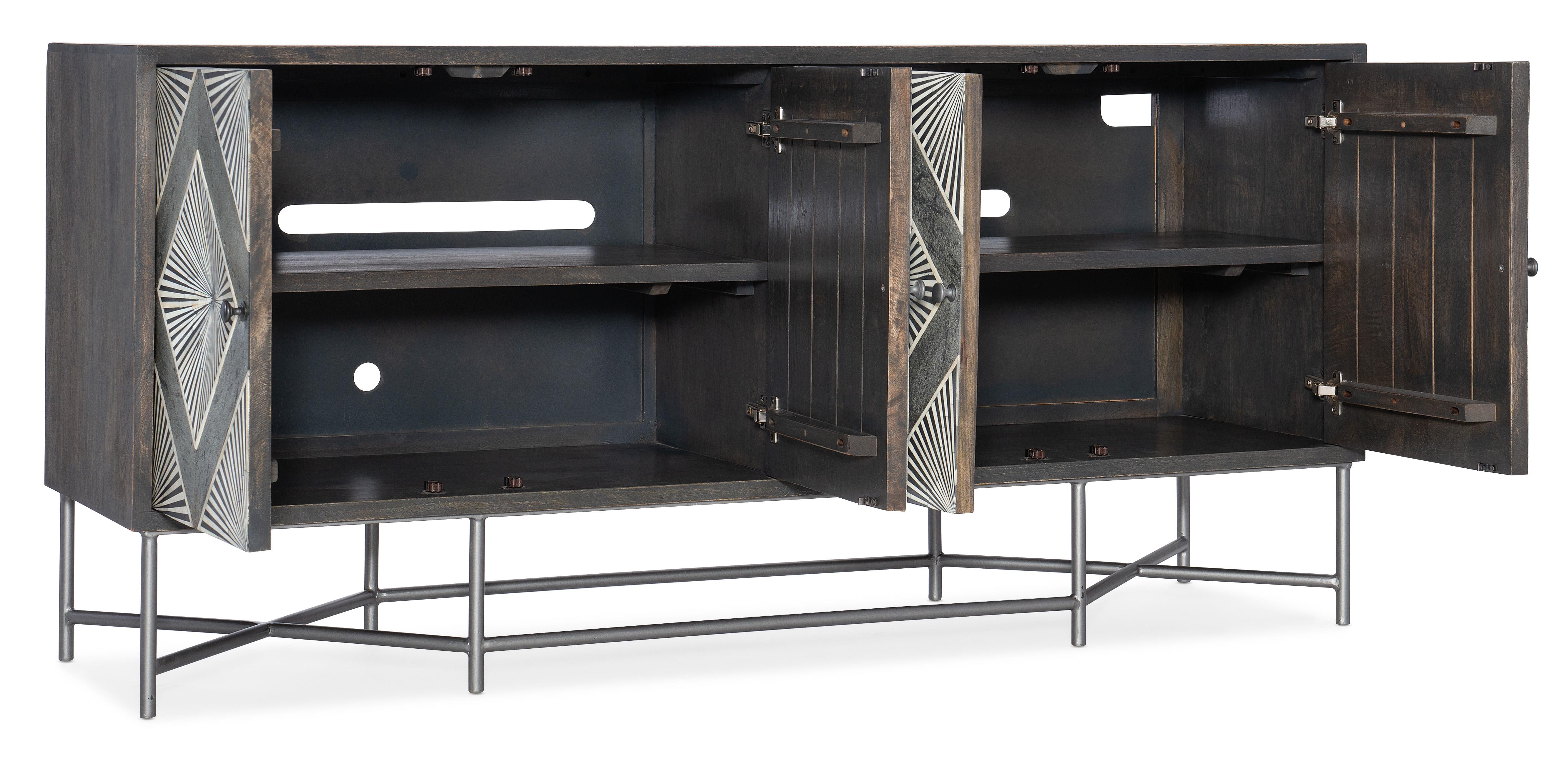 Melange Hawthorne Four Door Credenza - Luxury Home Furniture (MI)