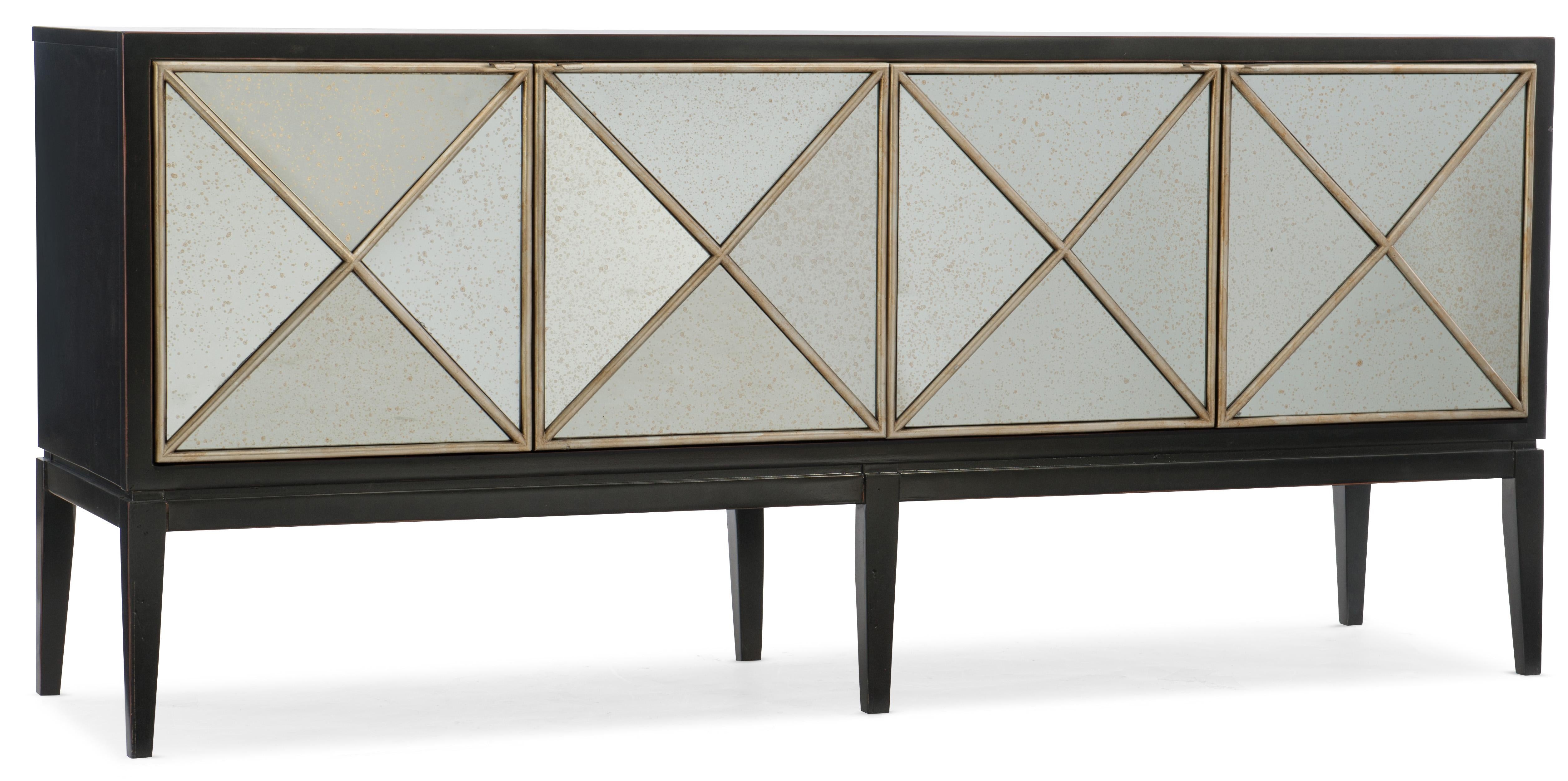 Melange Jova Four-Door Credenza - Luxury Home Furniture (MI)