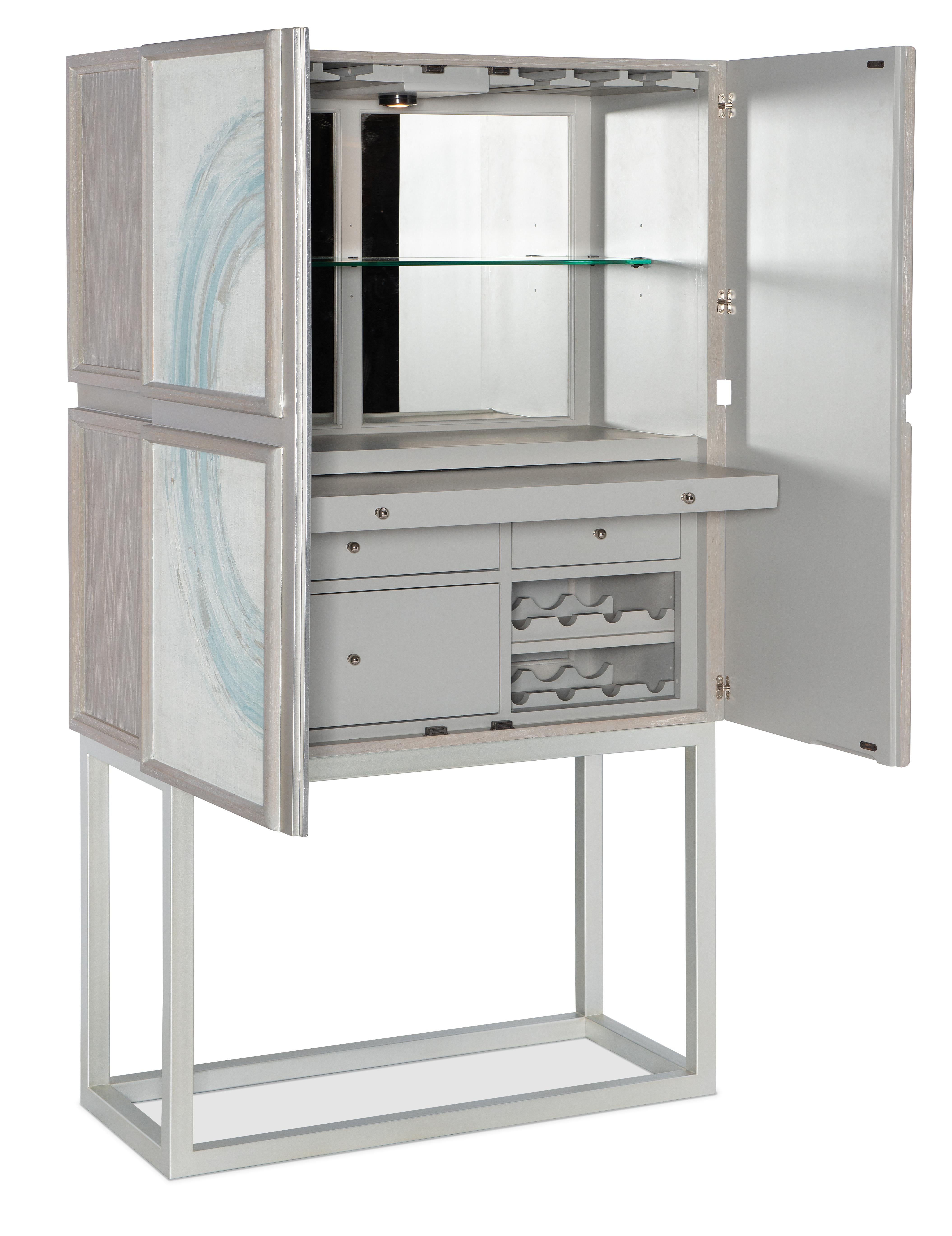 Melange Kandin Bar Cabinet - Luxury Home Furniture (MI)