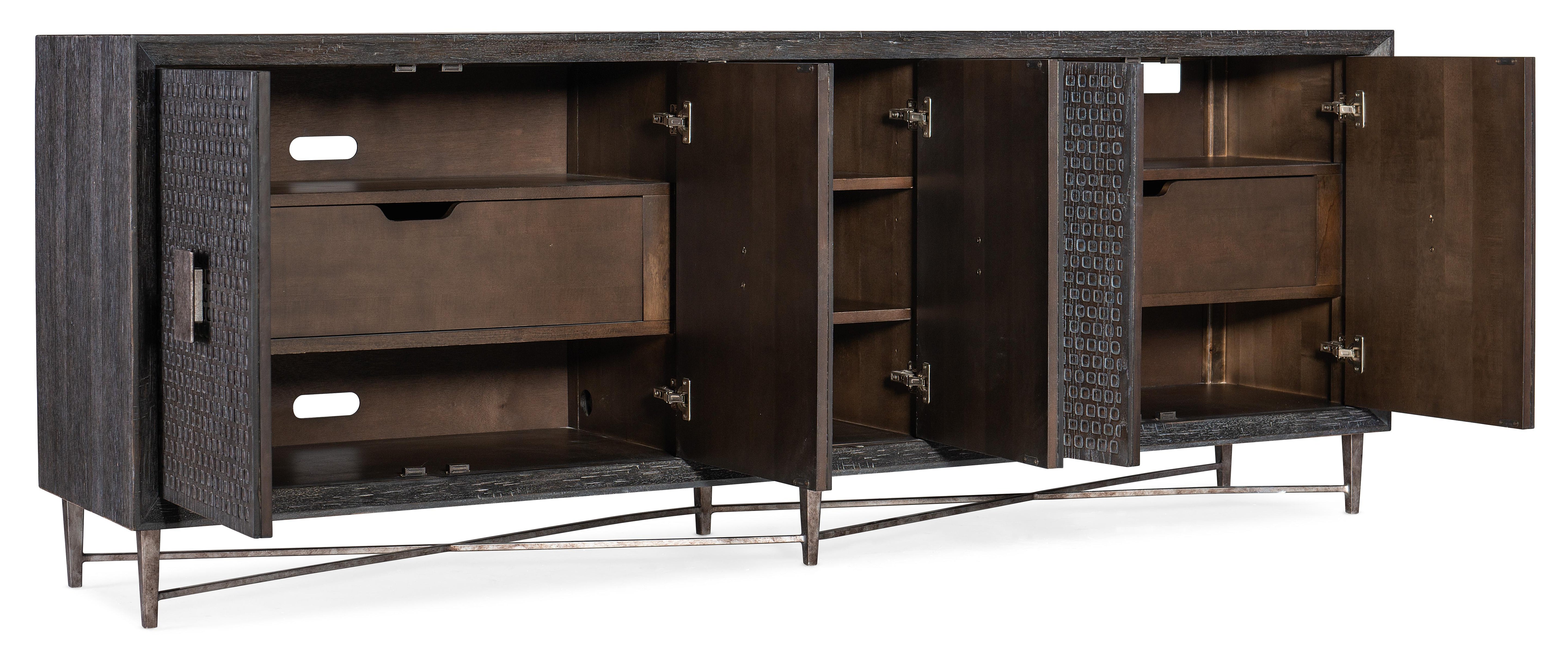 Melange Keenan Five Door Credenza - Luxury Home Furniture (MI)