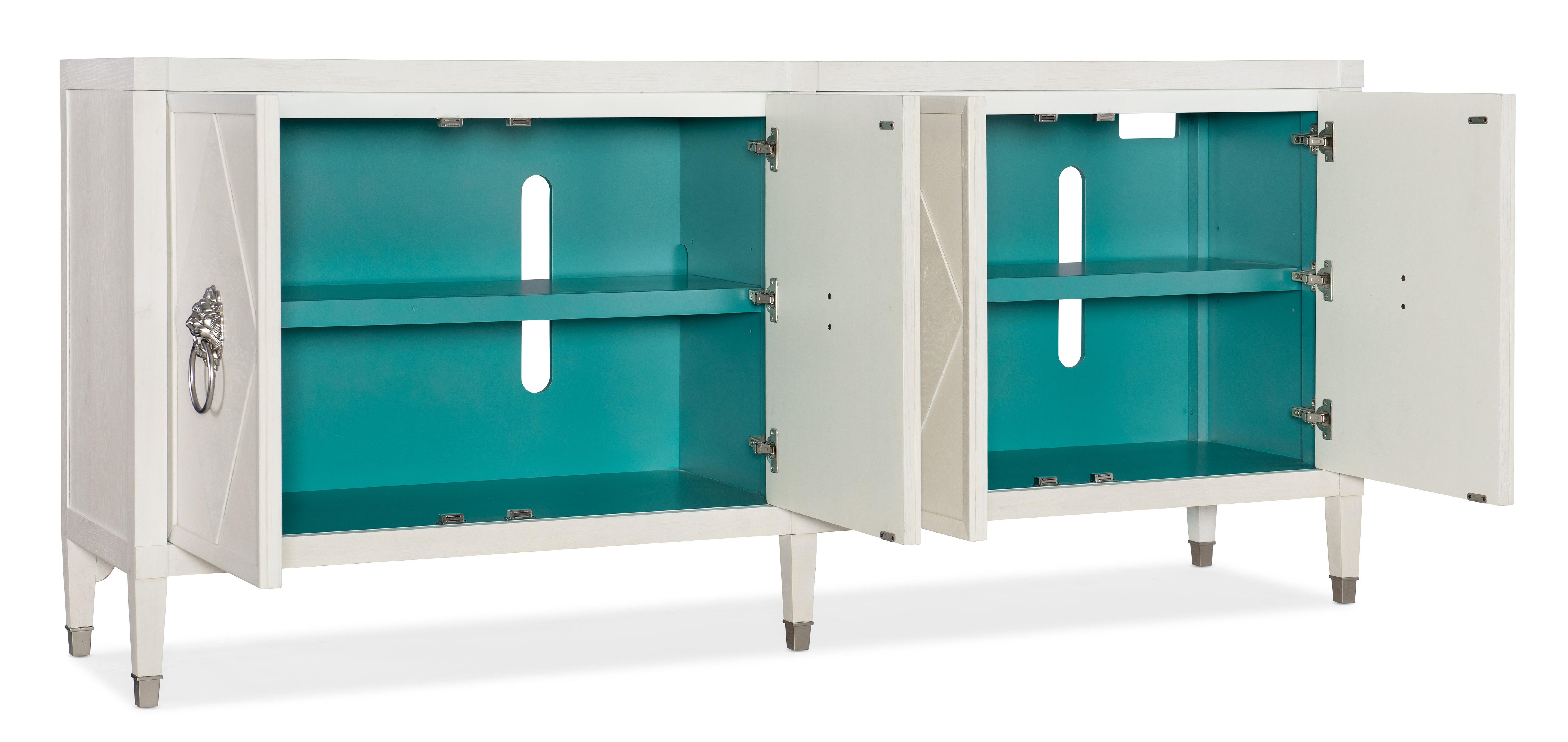 Melange Leo Four Door Credenza - Luxury Home Furniture (MI)
