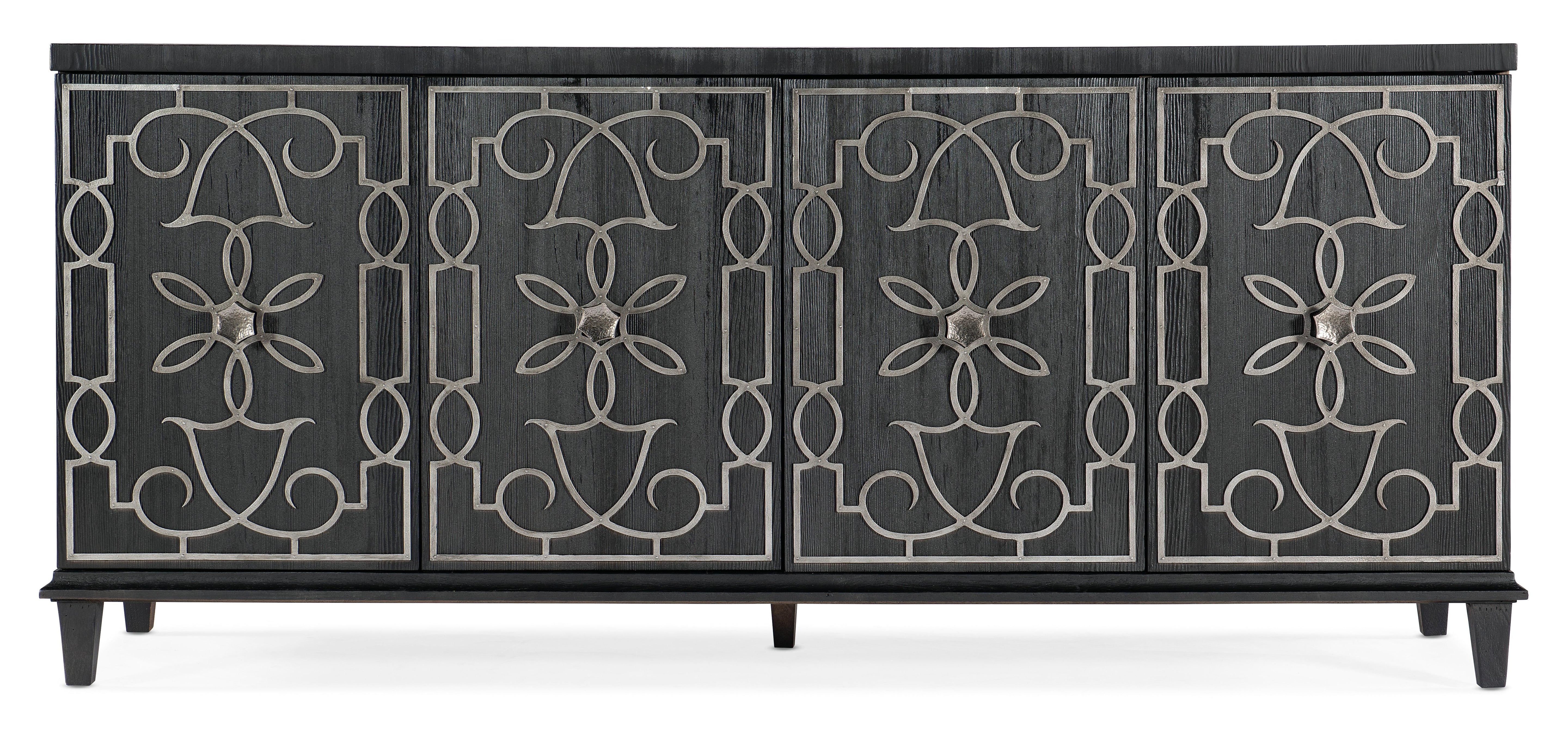 Melange Madeline Four Door Credenza - Luxury Home Furniture (MI)
