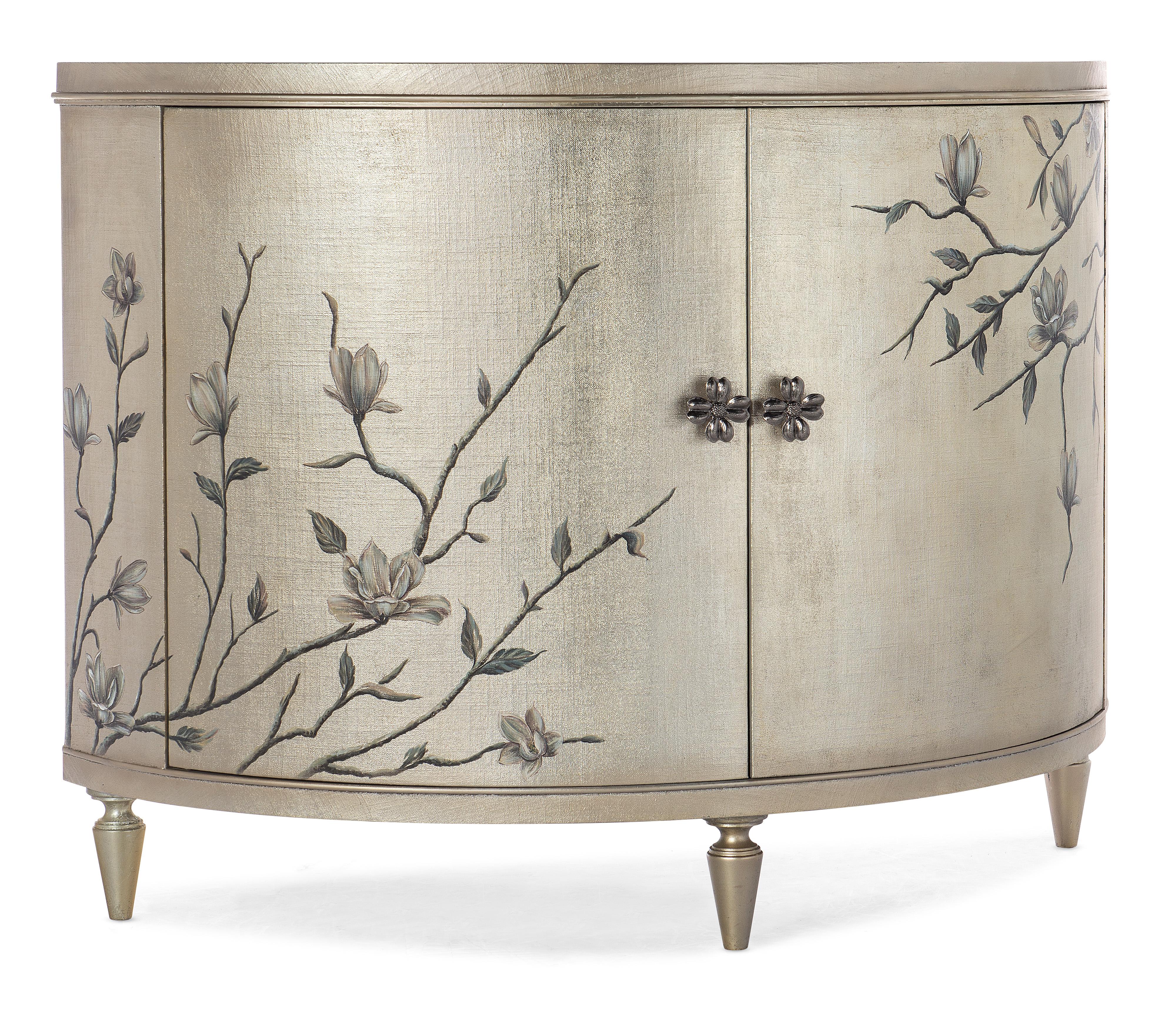 Melange Marguerite Two Door Demilune Chest - Luxury Home Furniture (MI)