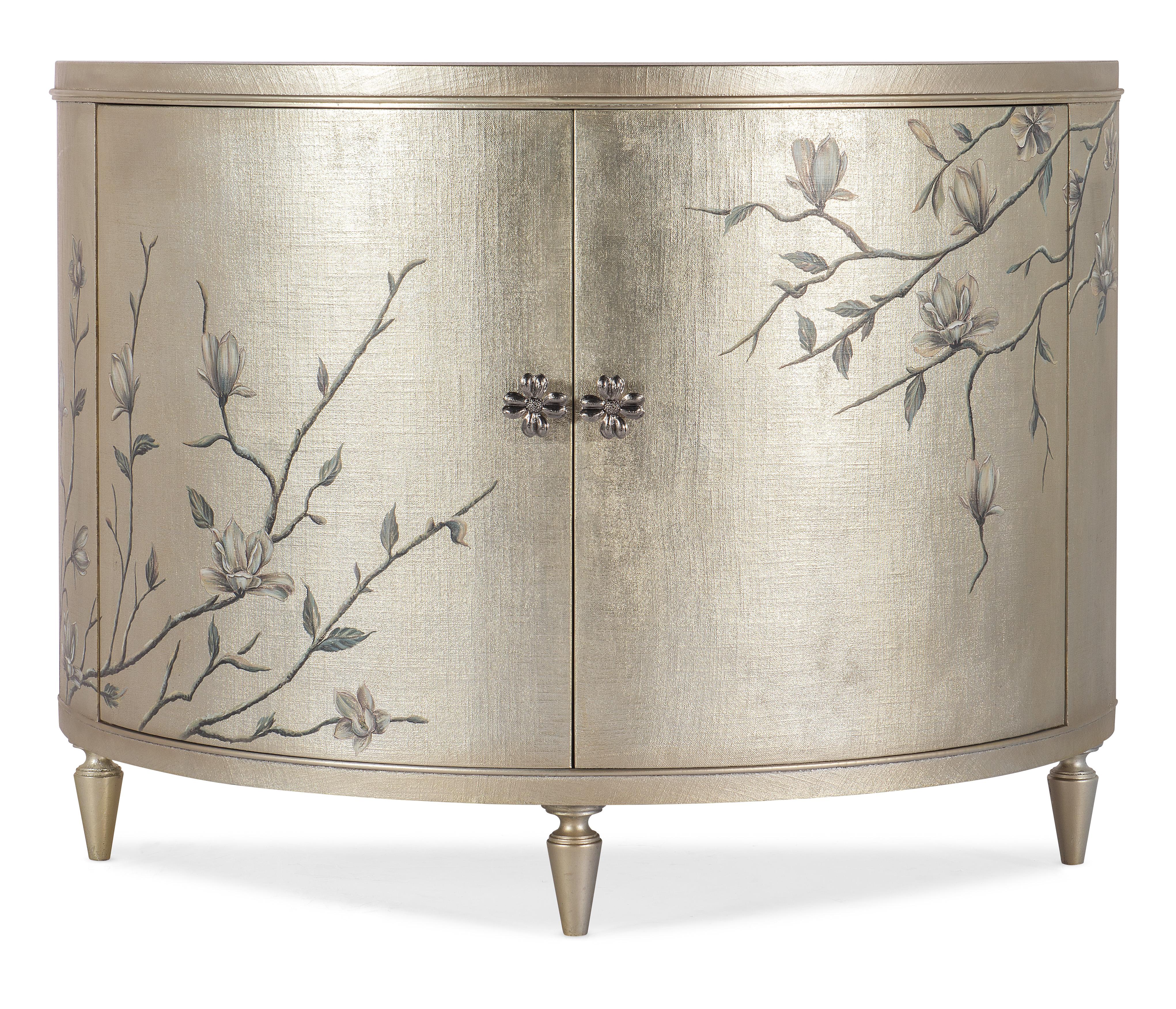 Melange Marguerite Two Door Demilune Chest - Luxury Home Furniture (MI)