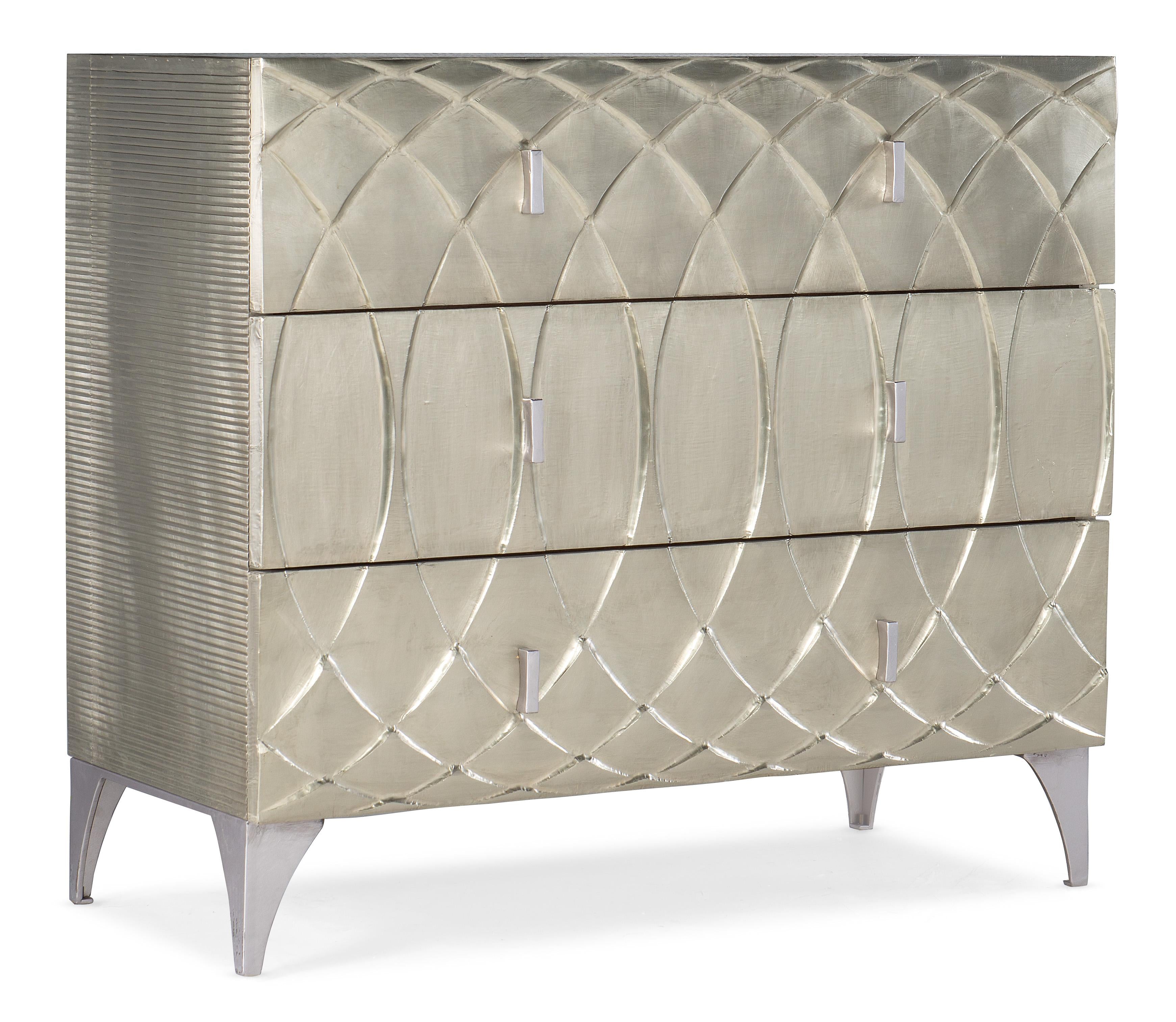 Melange Mathilda Three Drawer Chest - Luxury Home Furniture (MI)