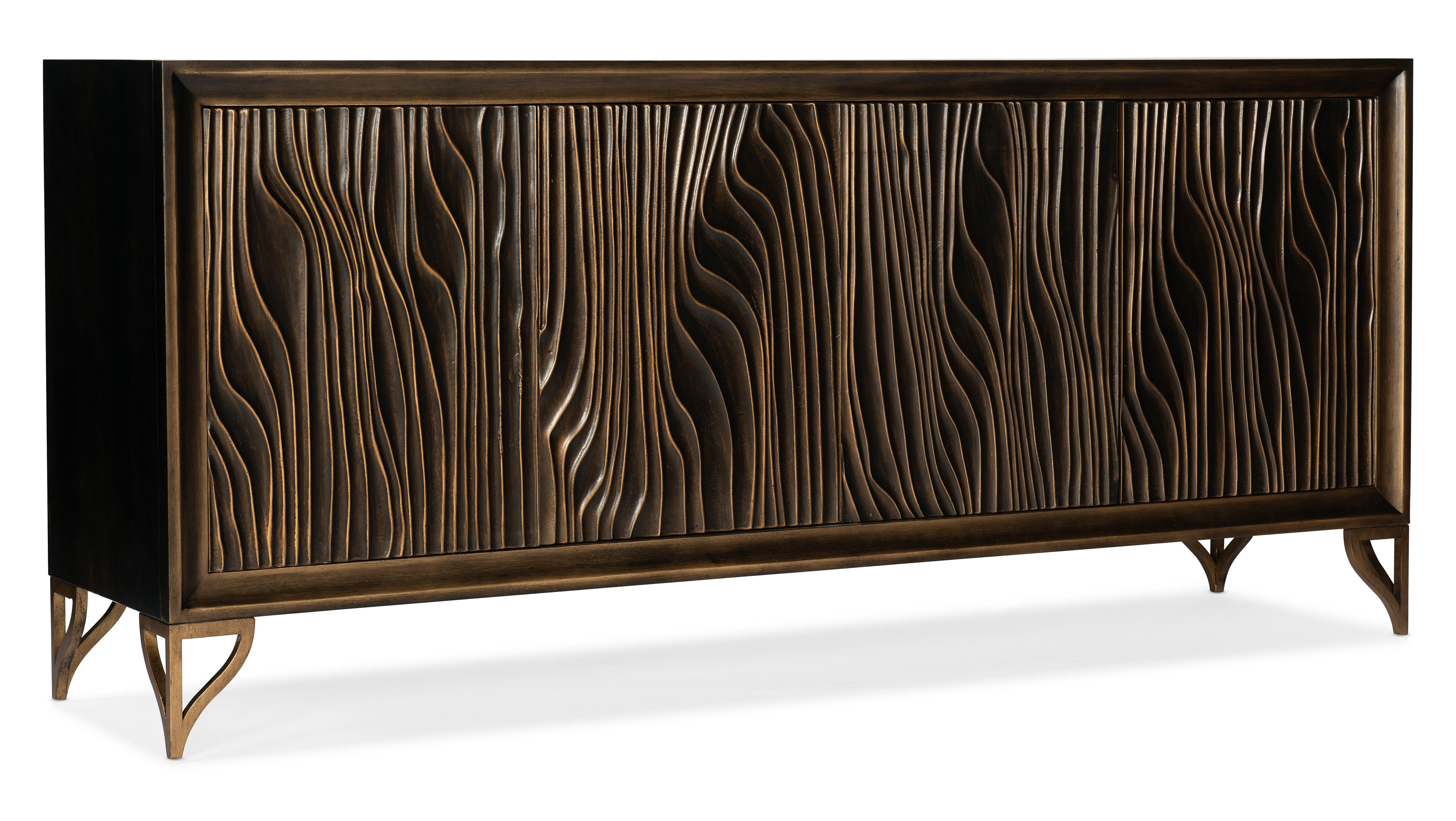 Melange Mountgomery Four Door Credenza - Luxury Home Furniture (MI)