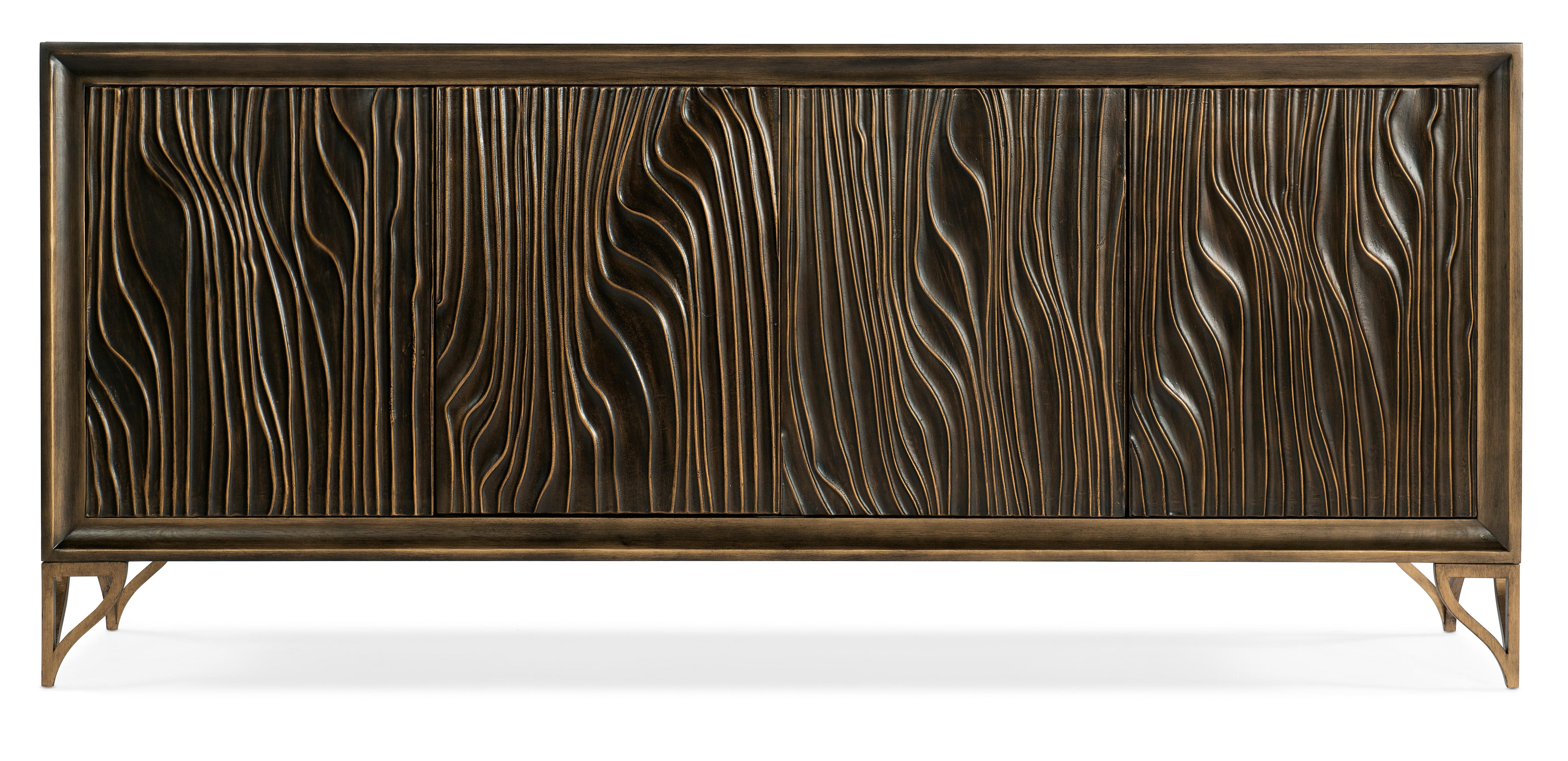 Melange Mountgomery Four Door Credenza - Luxury Home Furniture (MI)
